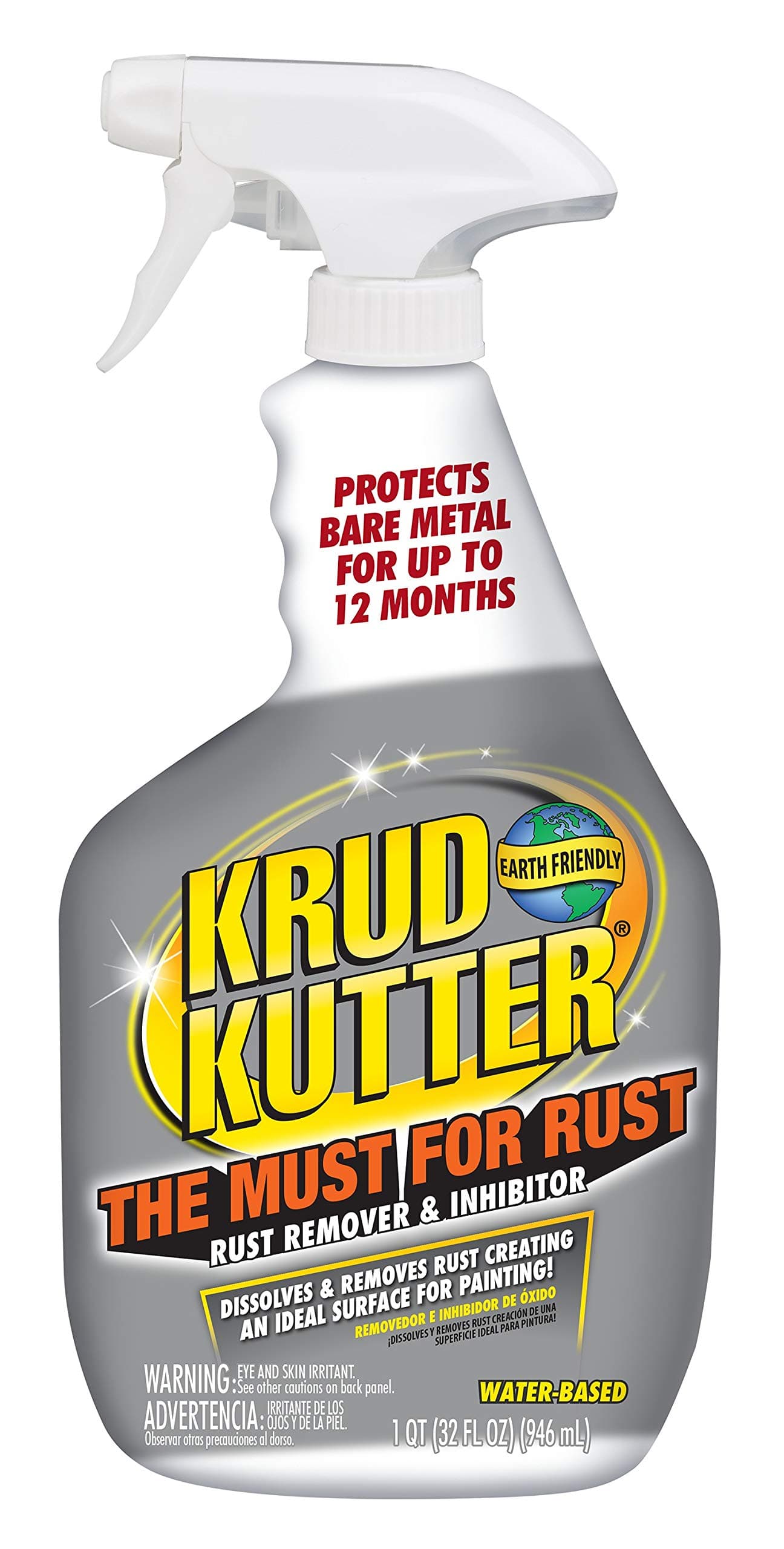 Krud Kutter MR326 Rust Remover and Inhibitor Spray (946 ml)
