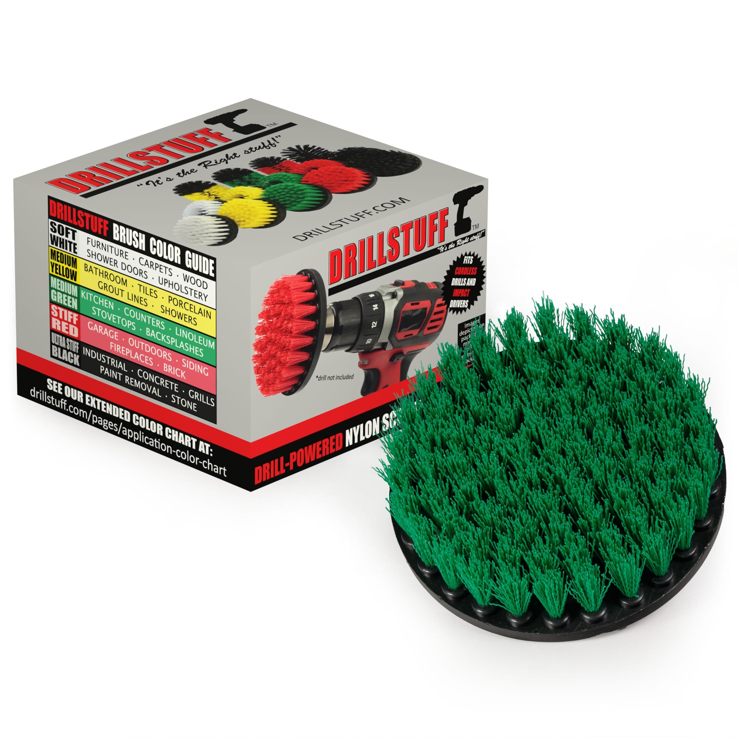 Kitchen Cleaning Supplies - Stove Scrubbing Accessories - Oven Door Scrubber - Countertop Scrub Brush - Cooktop Drill Brush - Sink Scrubbing Brushes - Baseboard Cleaner - Cast Iron Scrubber