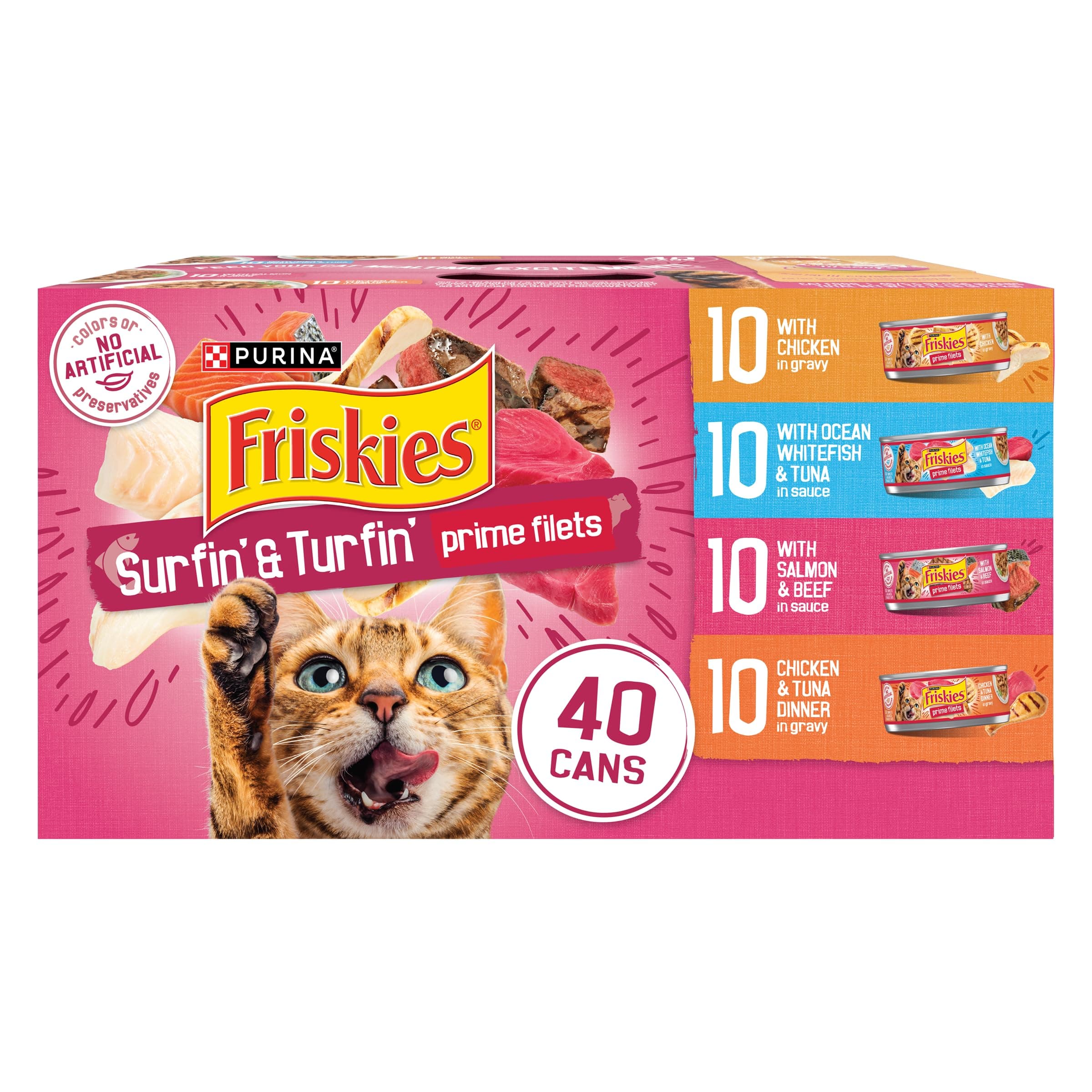Purina Friskies Wet Cat Food Variety Pack