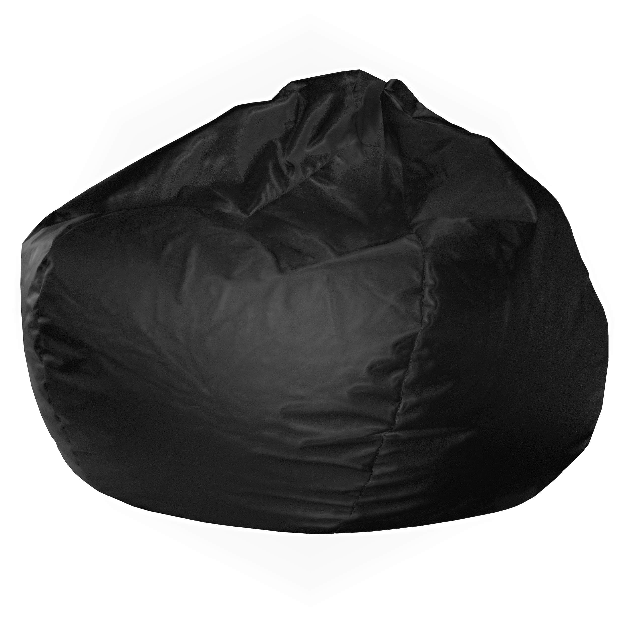 Gold Medal Bean Bags Bean Bag, Extra Large, Black