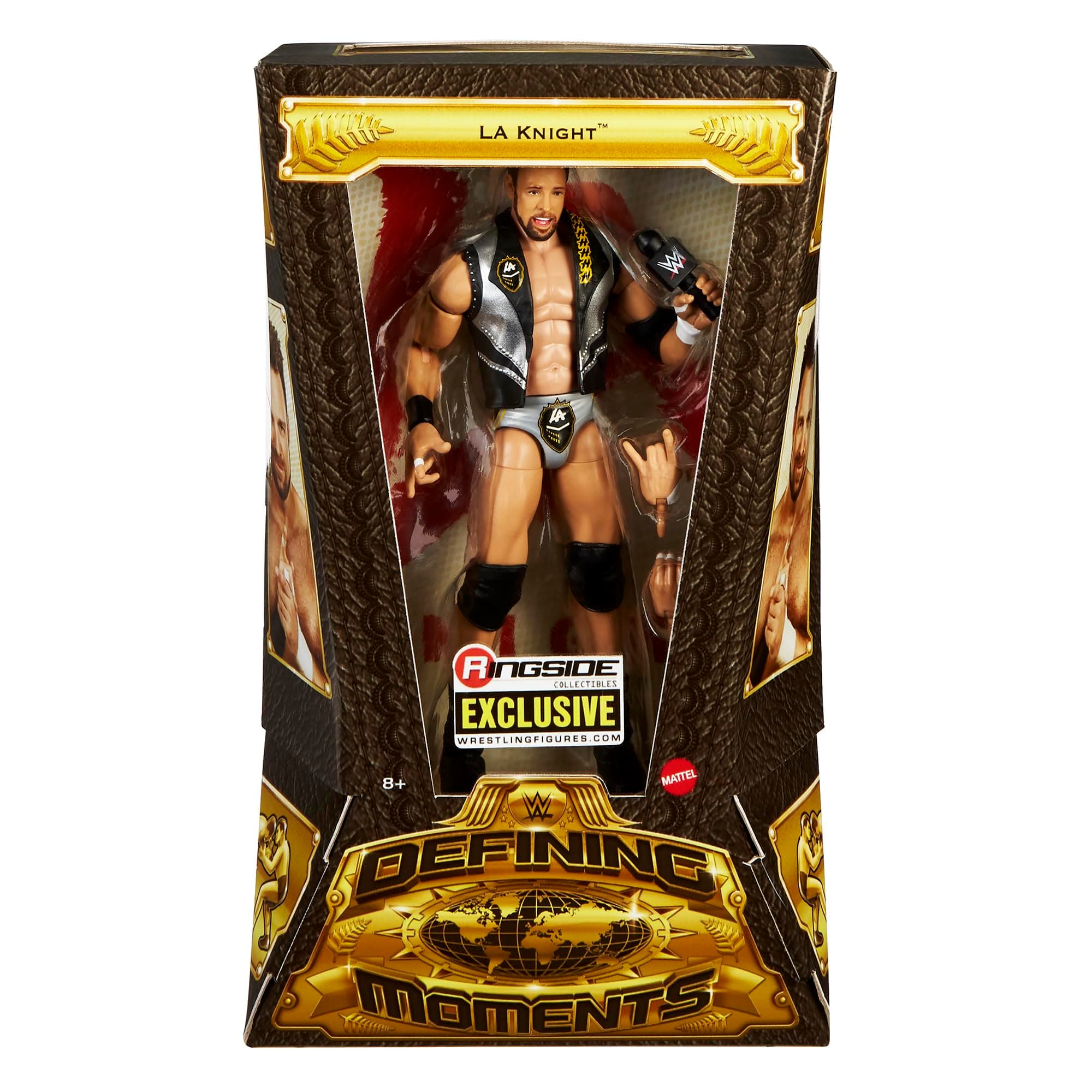 WWE LA Knight Defining Moments Ringside Exclusive