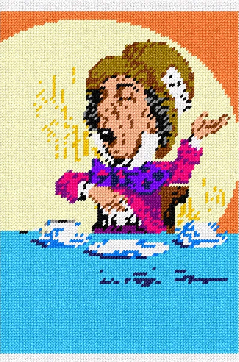 pepita Alice in Wonderland Mad Hatter Needlepoint Kit