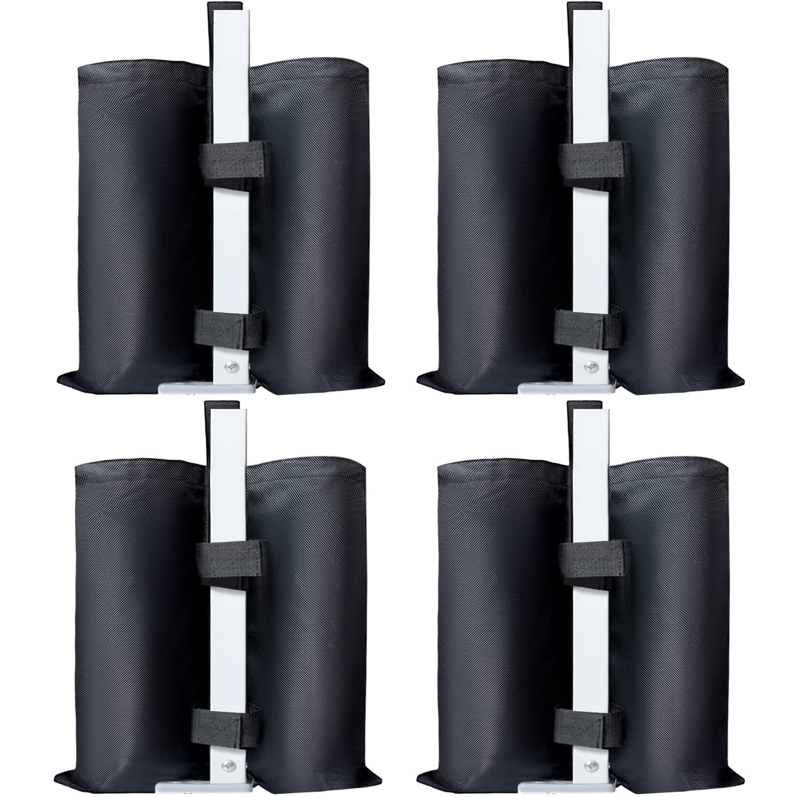 ABCCANOPY 4 Pack Gazebo Weight Bags Industrial Grade Heavy Duty Double-Stitched Sandbags