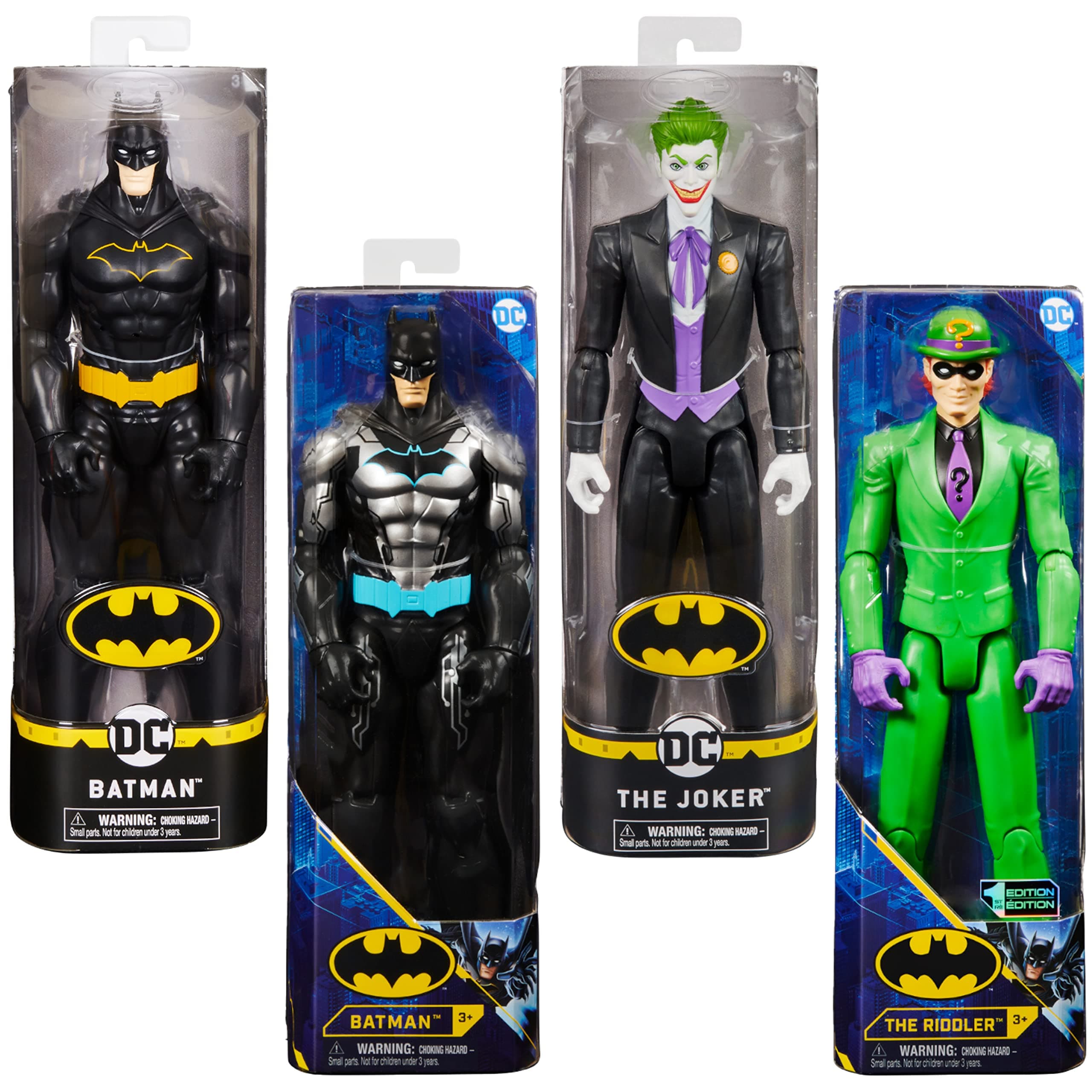 DC Comics BATMAN 12-inch Action Figure, for Kids Aged 3 and up. Styles Vary.