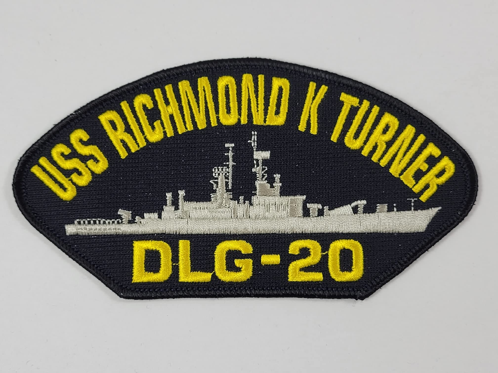 USS Richmond K. Turner DLG-20/CG-20 Ship Patch - Great Color - Veteran Owned Business