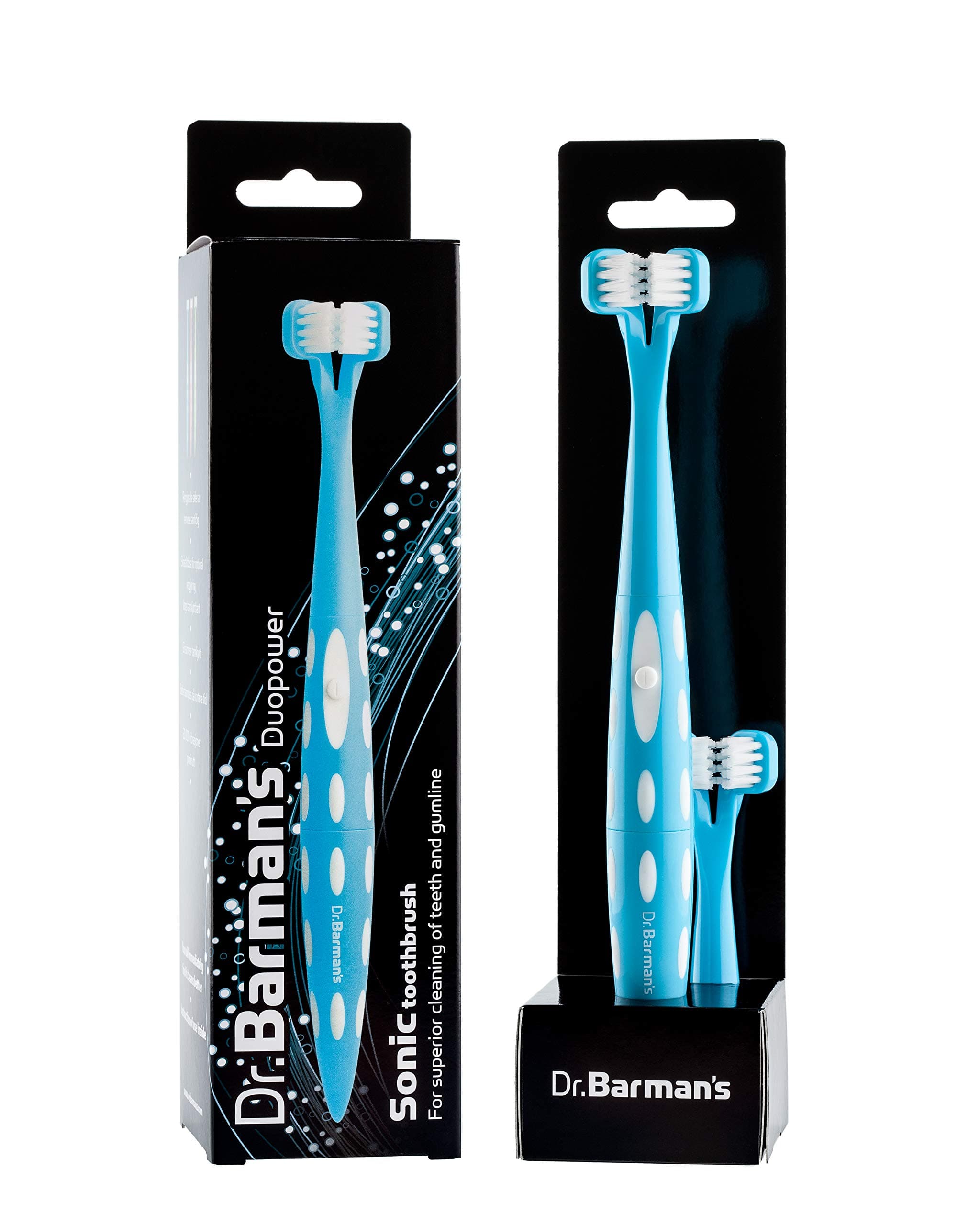 Dr. Barman's Duopower Sonic Toothbrush, Adult/12 Years+