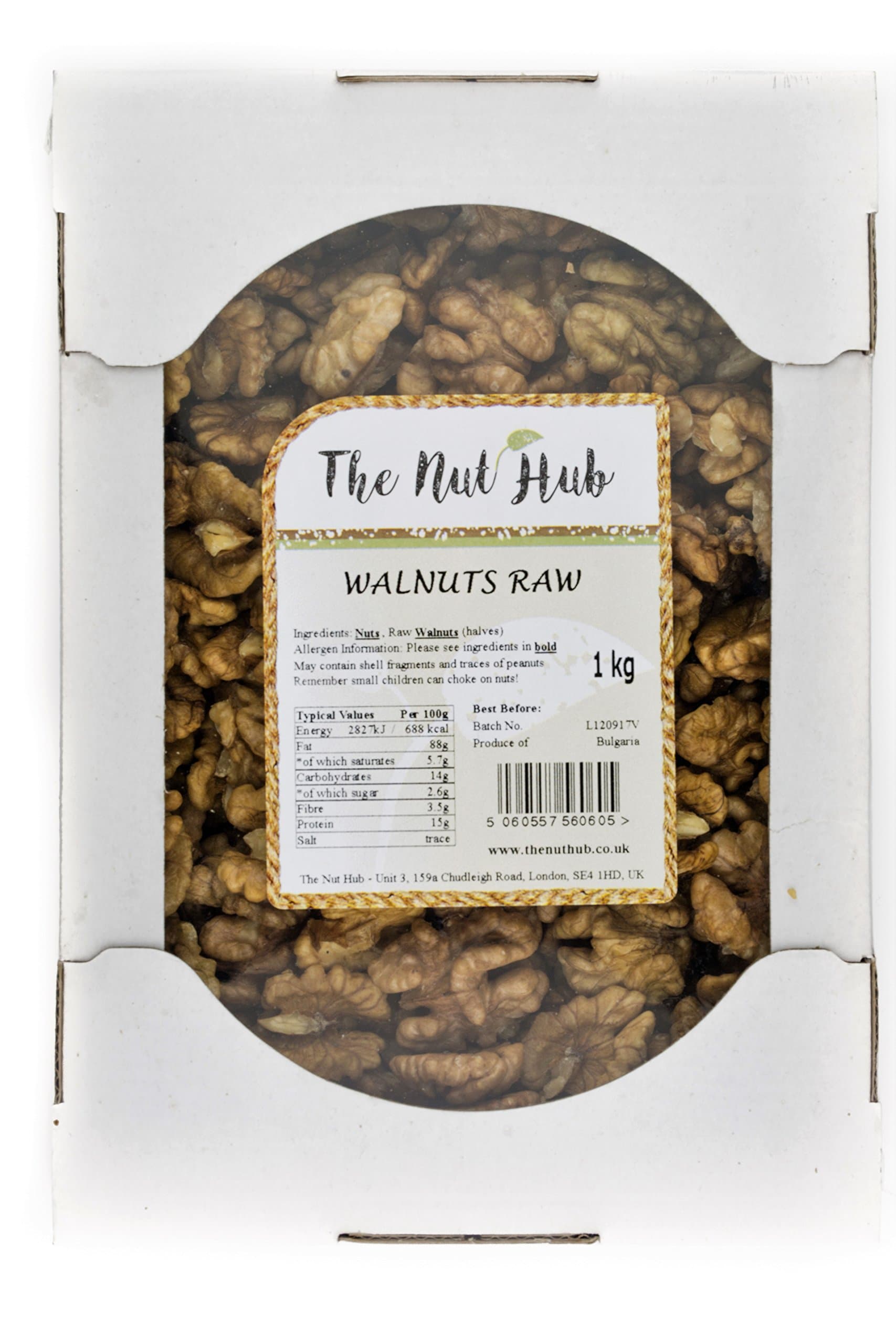 RAW Walnuts 100% Natural SUPERFOOD SHELLED Nuts 1KG