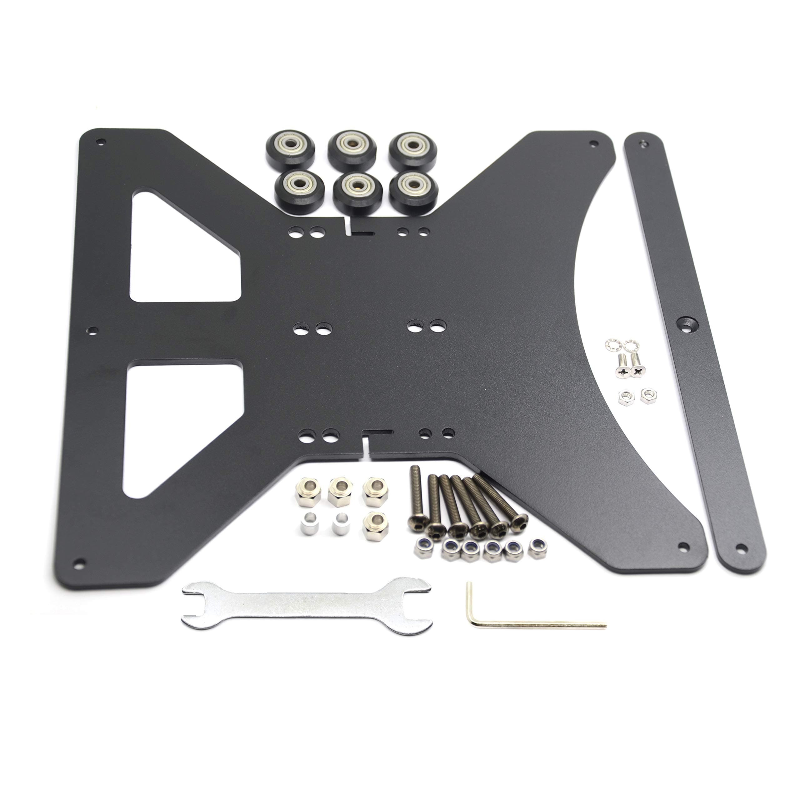 Modular Y Carriage Plate Upgrade for 2040V Aluminum Profile for CR-10 3D Printer (260mm)