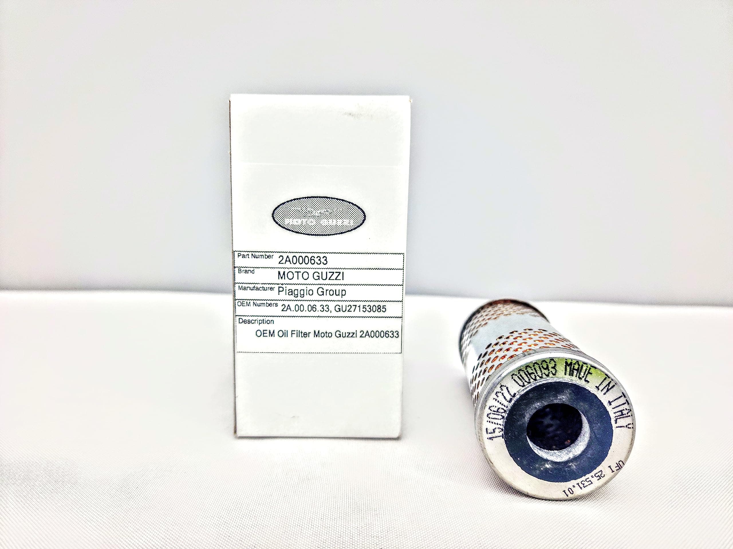 Moto-Guzzi Oil Filter 2A000633 | OEM: GU27153085, 2A000633