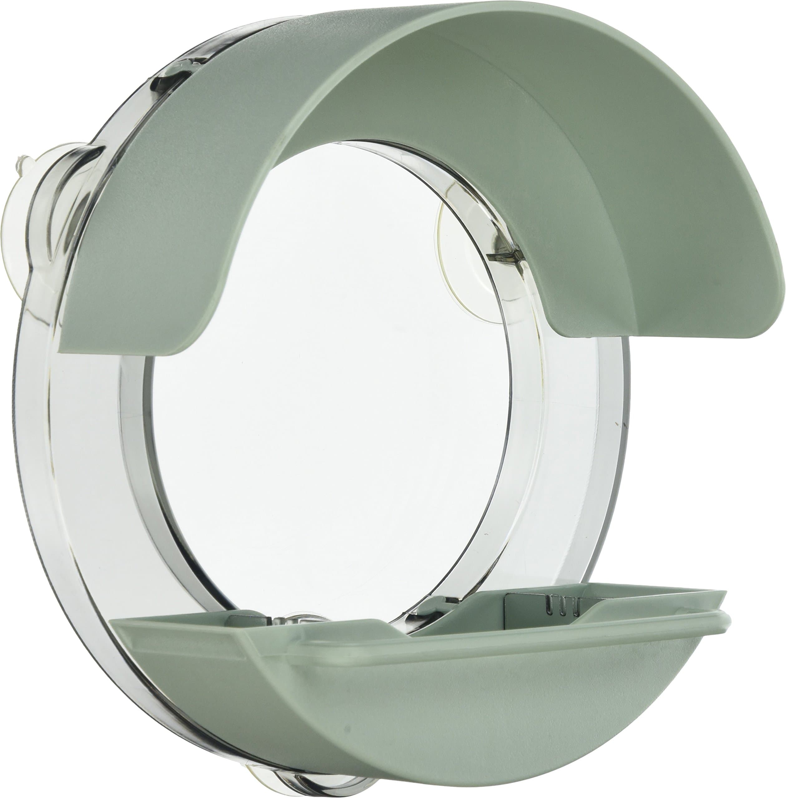 The Nuttery WIR-D01 Porthole Window Feeder - Mint Green