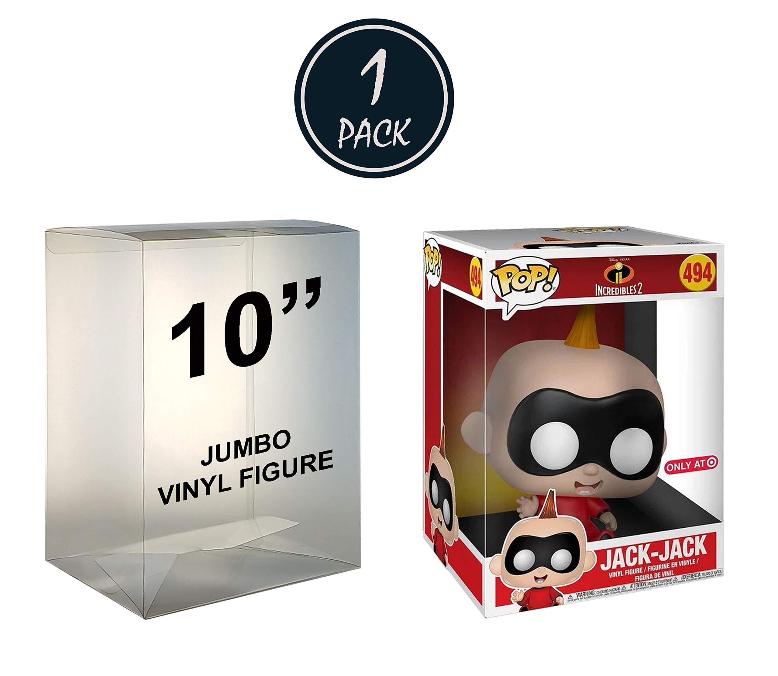 Protector Case Compatible with Funko POP 10 Inch Vinyl Figure - 1 Count