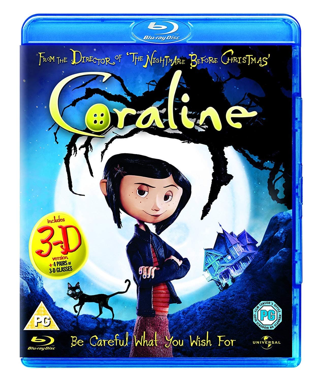 Coraline [Blu-ray] [Region Free]