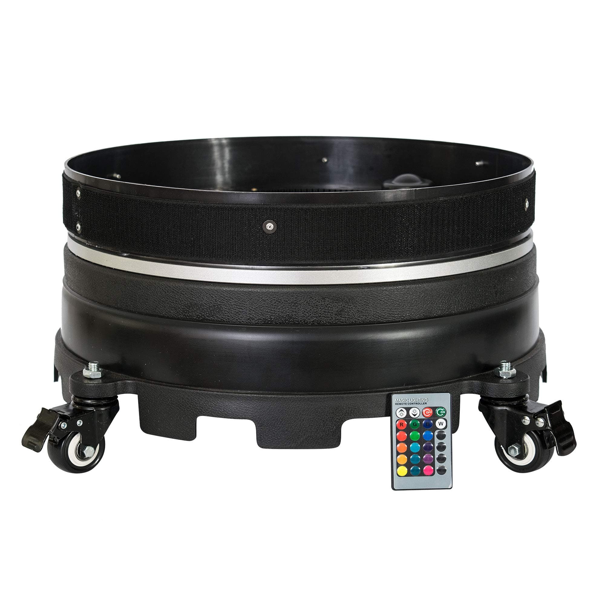 XPOWER BR-18LZ Air Column Blower for Inflatable Pillars with LED Lights and Rotating Tray, Black