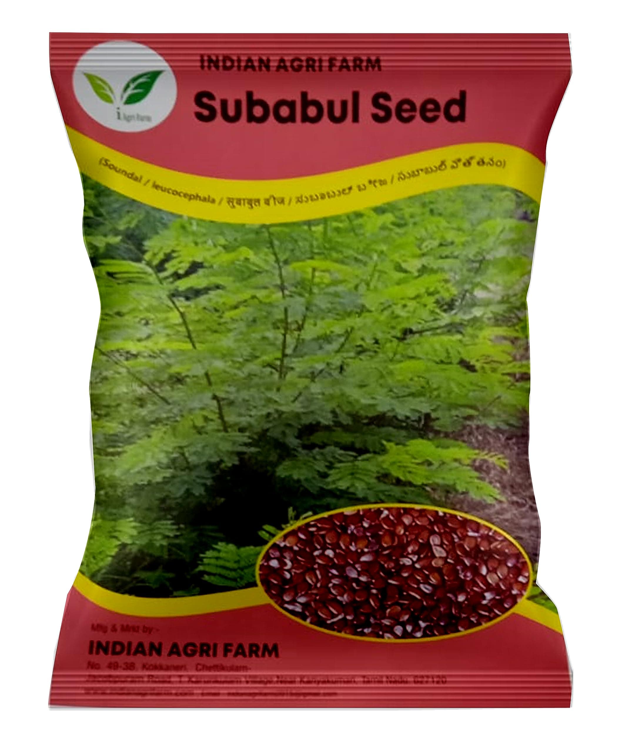 Iagrifarm Subabul/Fodder Seed - 1 Kg/Soundal/Leucaena Leucocephala for Plantation