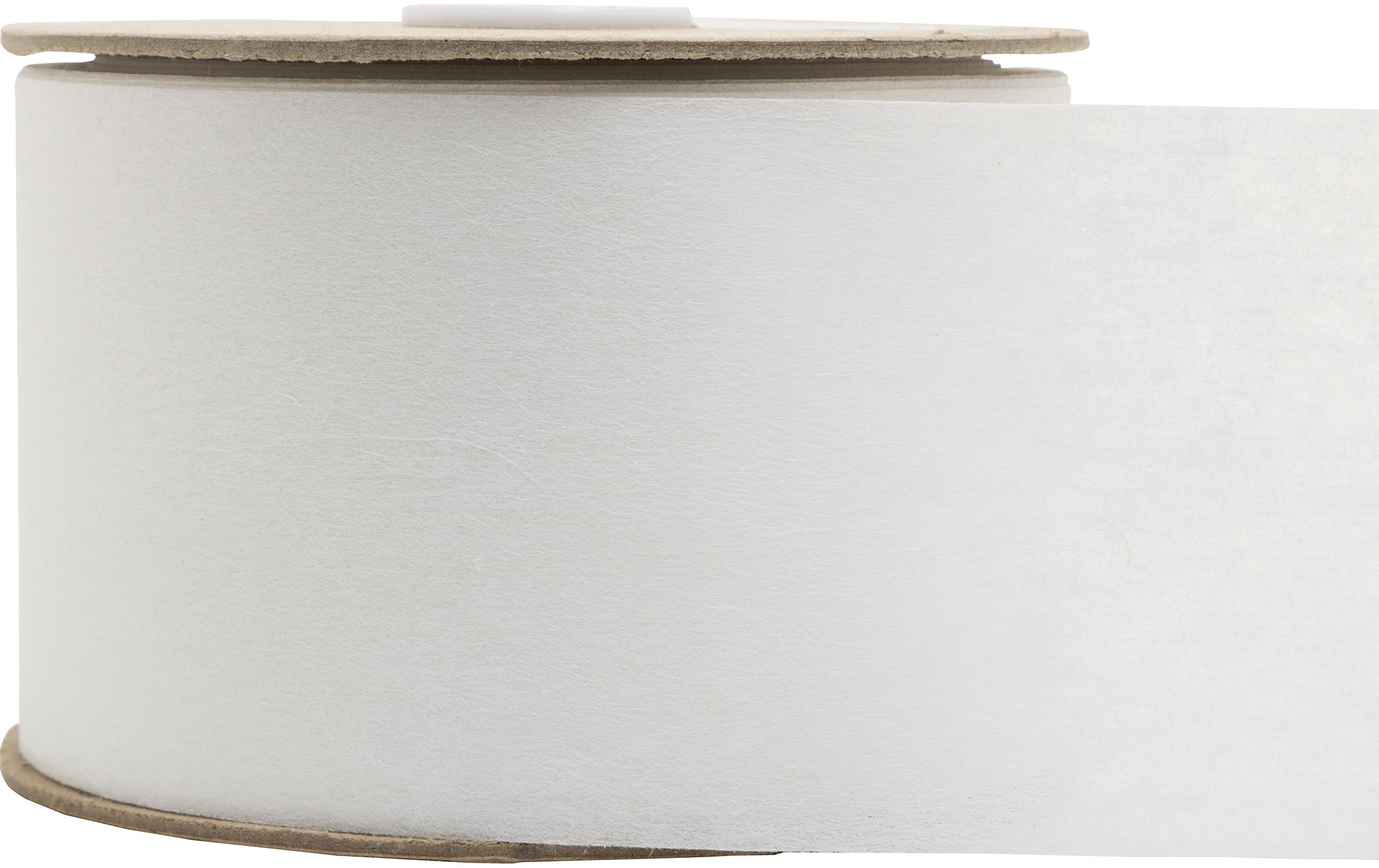 Wrights White Blended Woven Drapery Tape Craft Supplies, 50 Yards Long and 4'' W