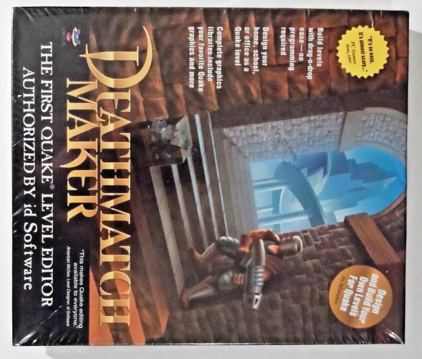 Deathmatch Maker, The First Quake Level Editor Authorized By id Software