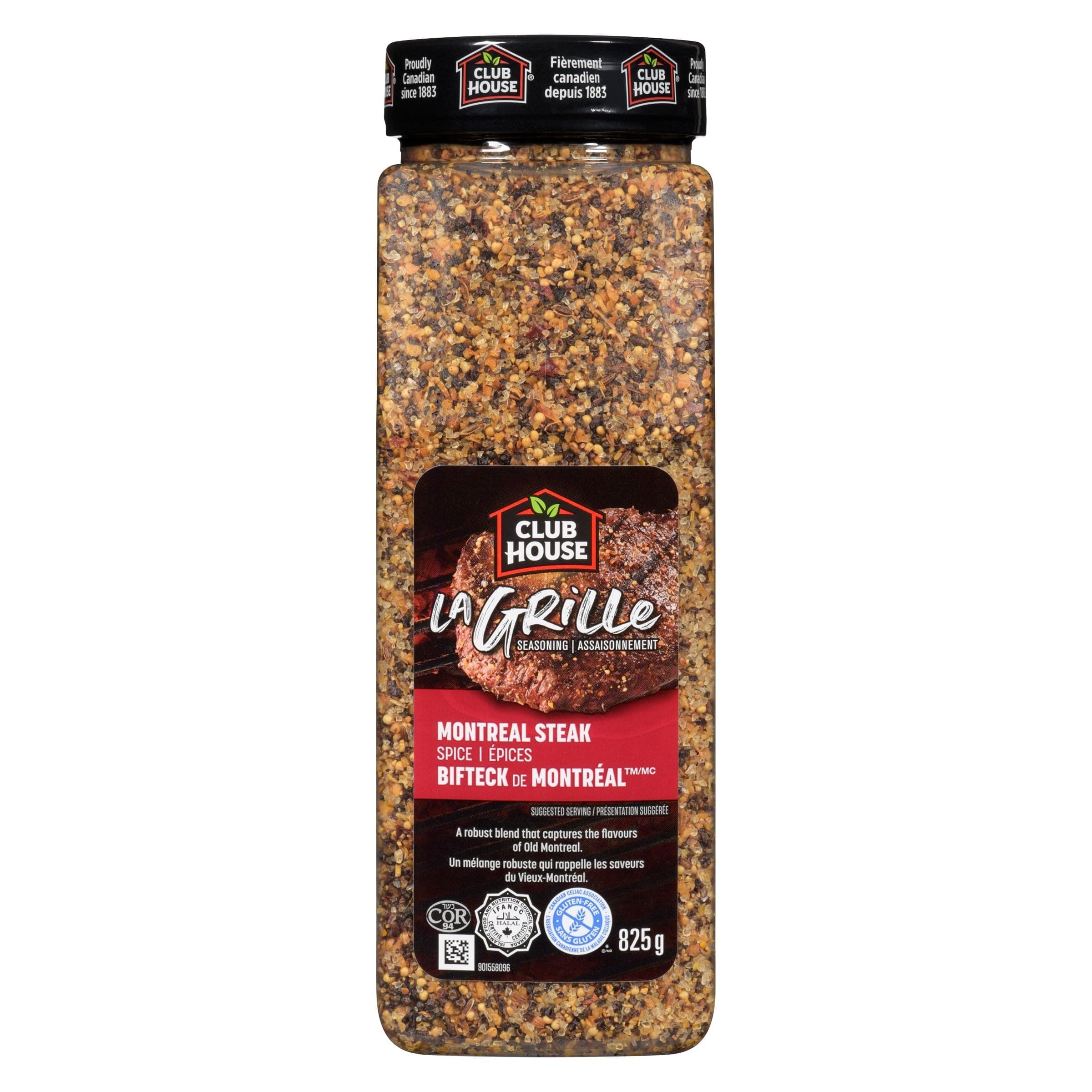 Club House La Grille Montreal Steak Spice, 825 Grams/29.10 Ounces