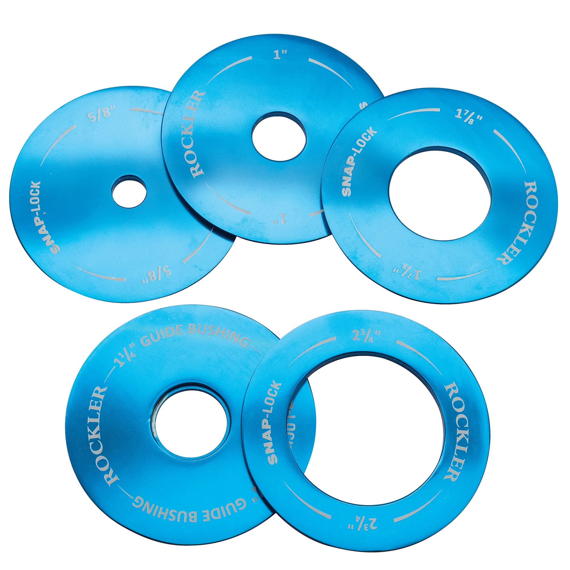 Snap-Lock Router Plate Insert Lock (5 Set) - Twist Locks for Router Table Insert Plate Fits Properly & Control Dust – Aluminum Router Table Insert Plate Accessories - No Tools Required to Install