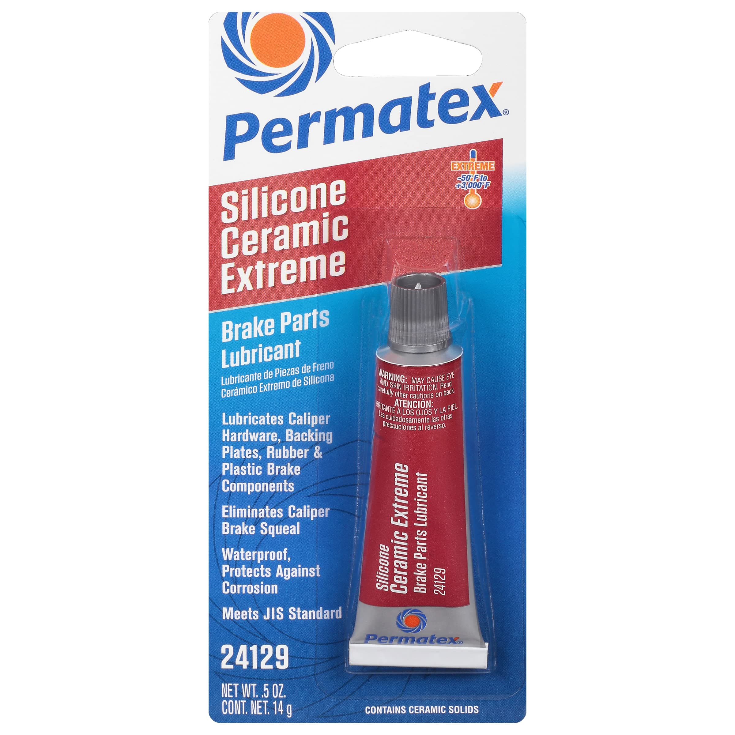 Permatex 24129 Silicone Extreme Brake Parts Lubricant, 0.5 oz