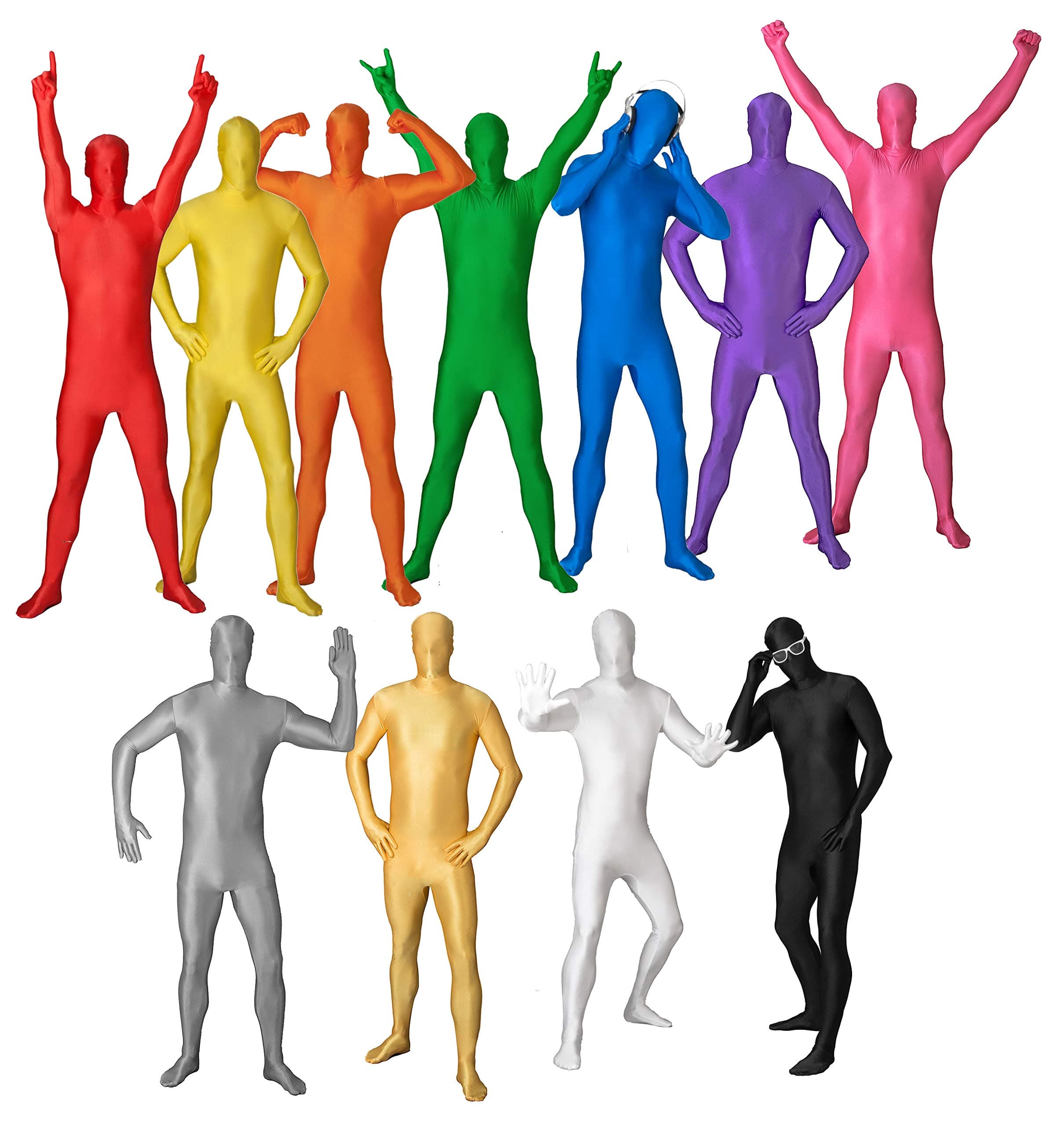 Original Bodysuit Suit Costume Size S/M/L/XL/XXL - SEVERAL COLOURS