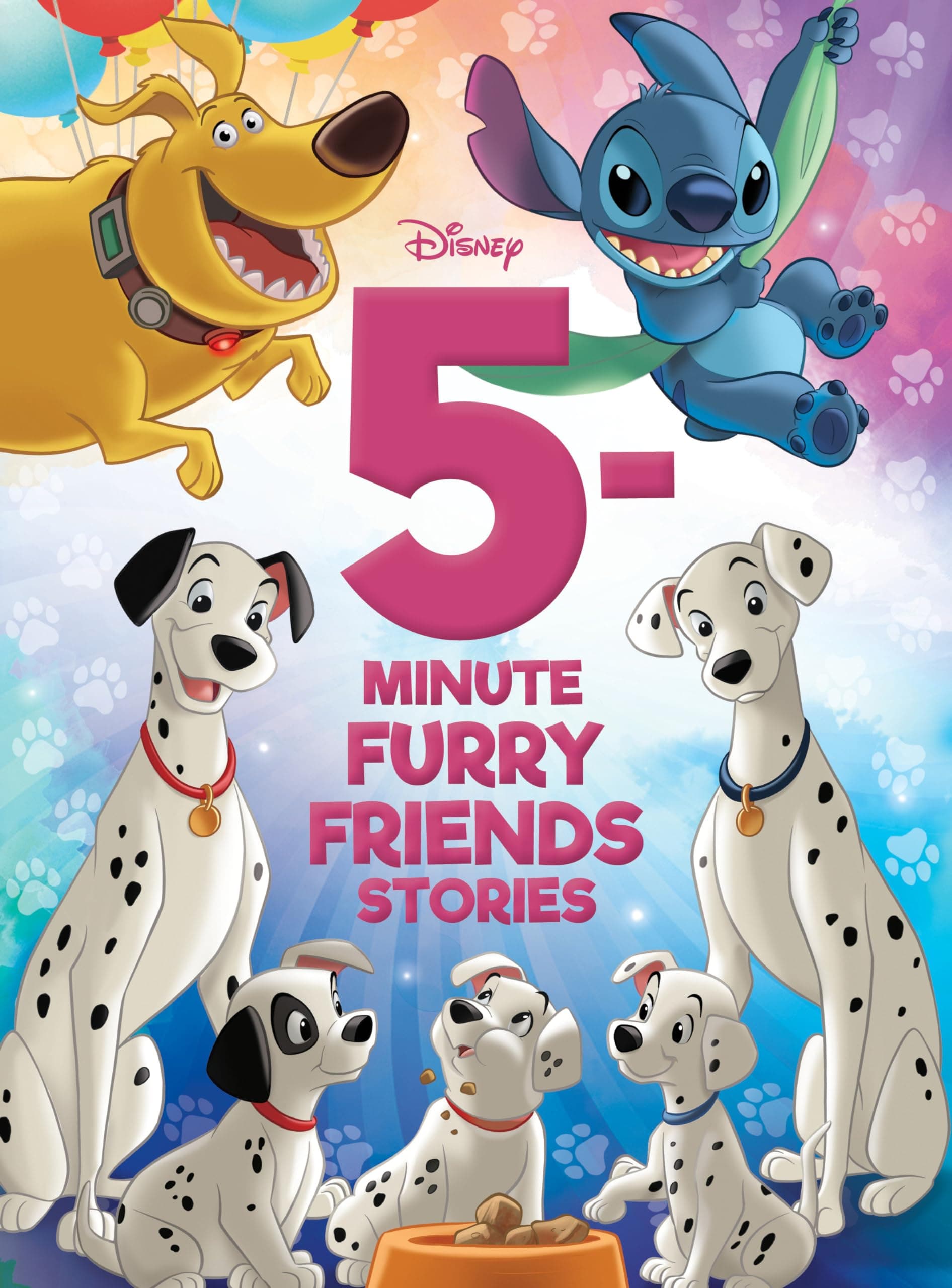 5-minute Disney Furry Friends Stories Hardcover – Big Book, 13 April 2021