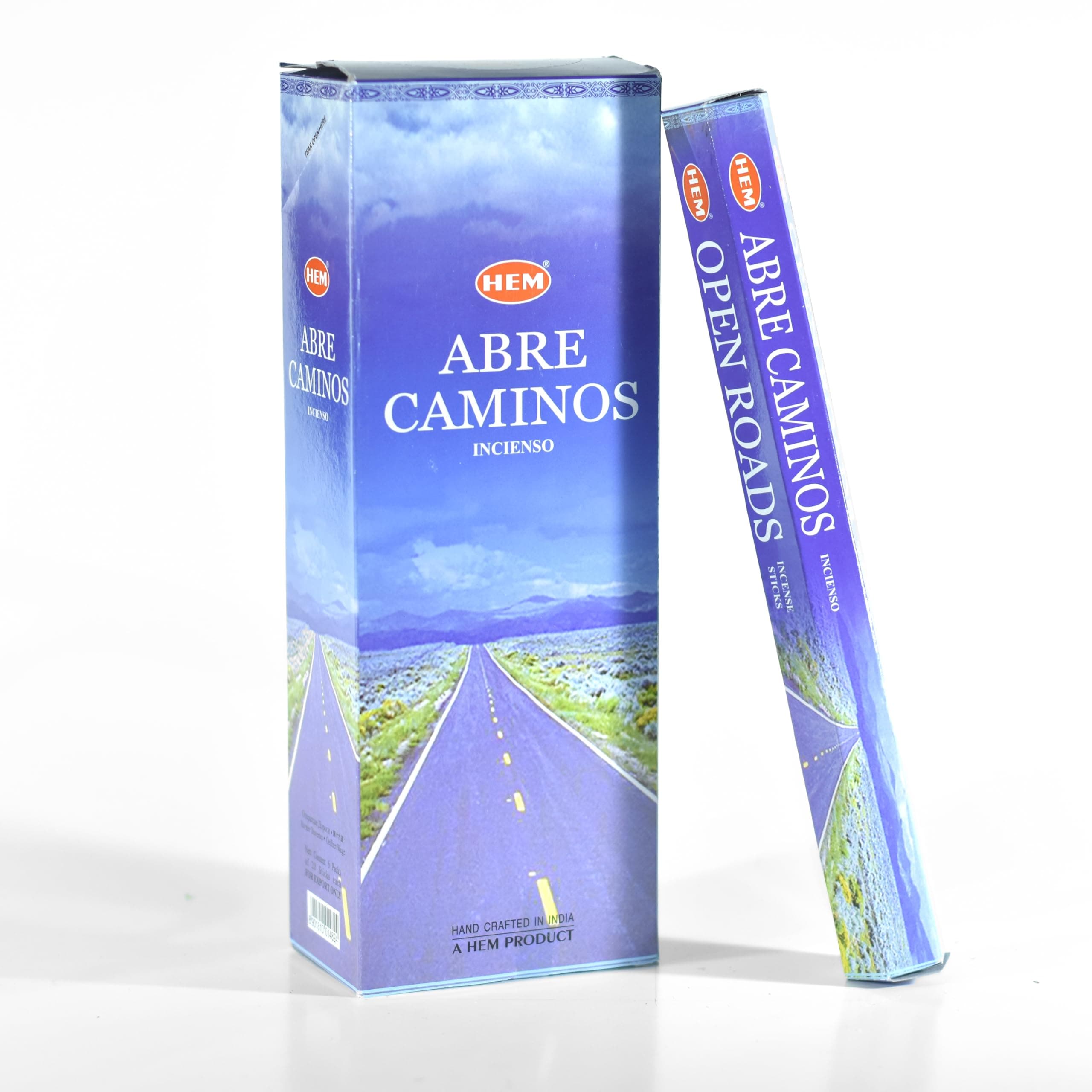 HEM Open Roads - Box of Six 20 Stick Tubes - Incense