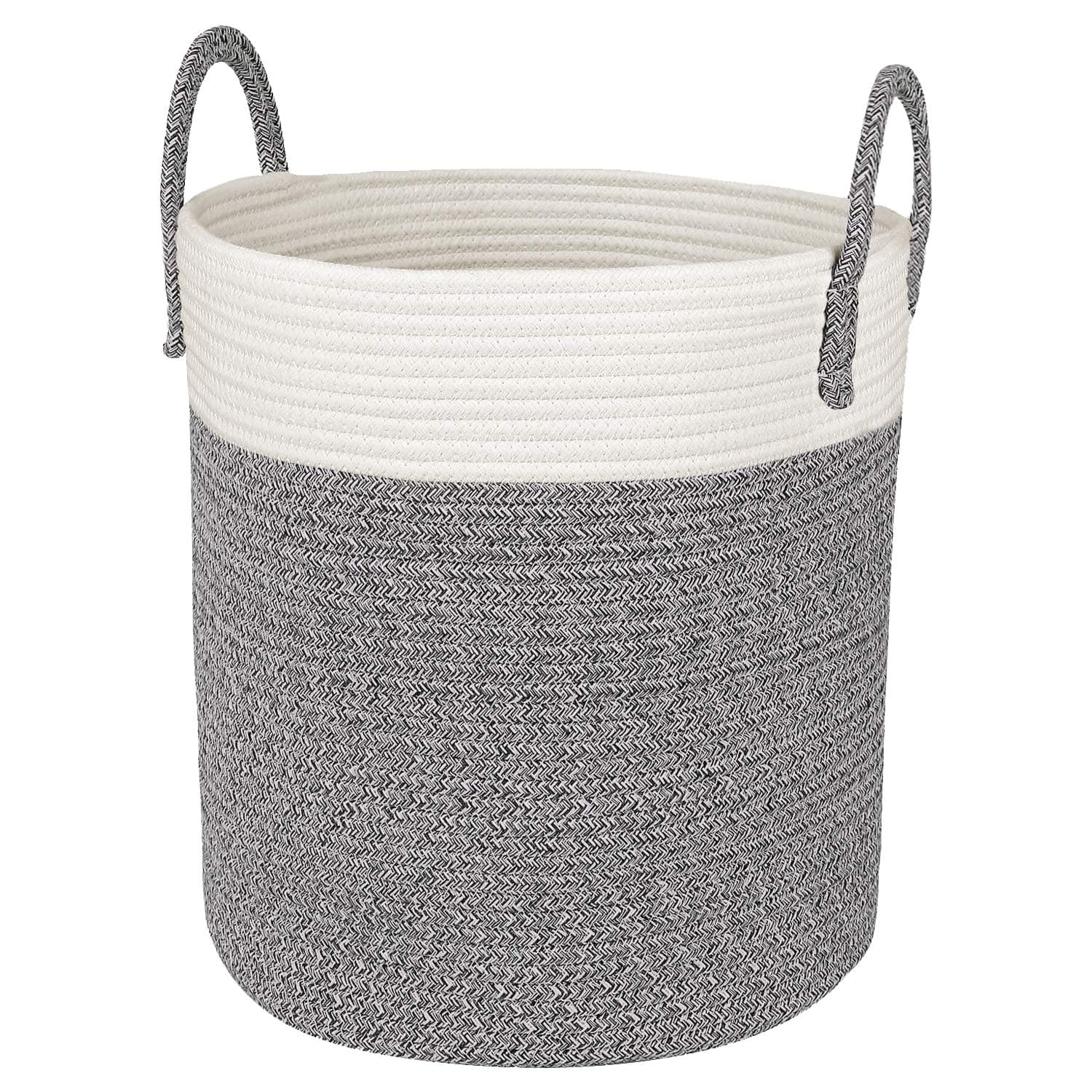 Gray Ropr Basket