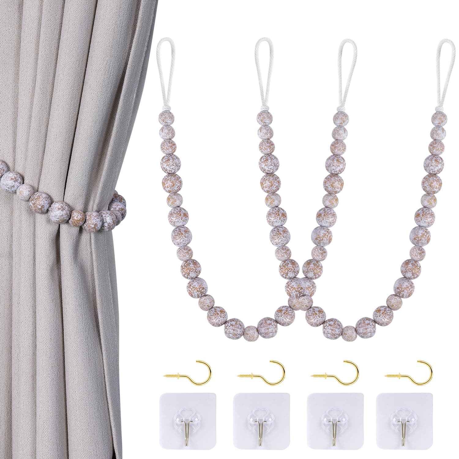 Rope Curtain Tiebacks