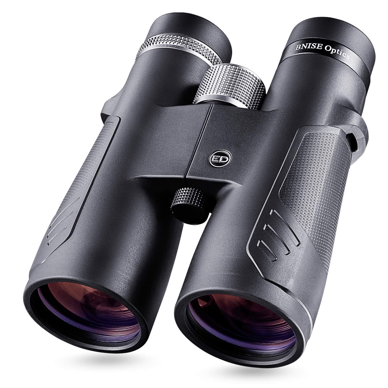 BNISE 10x50 ED Binoculars for Adults, Compact Design, Waterproof and Fog Proof, with BAK4 Prism and Fully Broadband Multi-coated Lens, Great for Bird Watching, Hunting and Stargazing