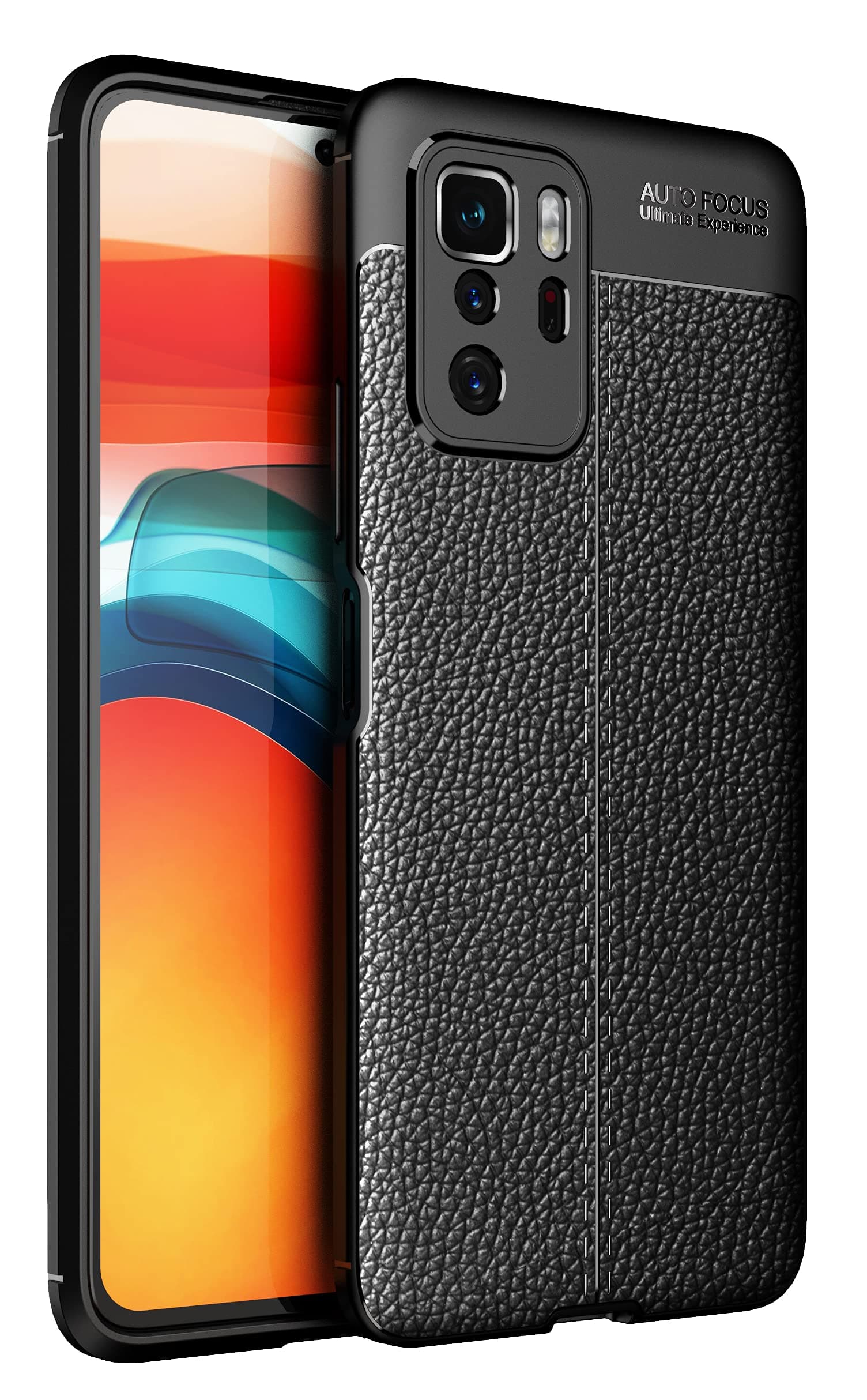 WuzixiCase for Xiaomi Poco X3 GT.Soft silicone sleeve design, shockproof and durable, Cover Case for Xiaomi Poco X3 GT.Black