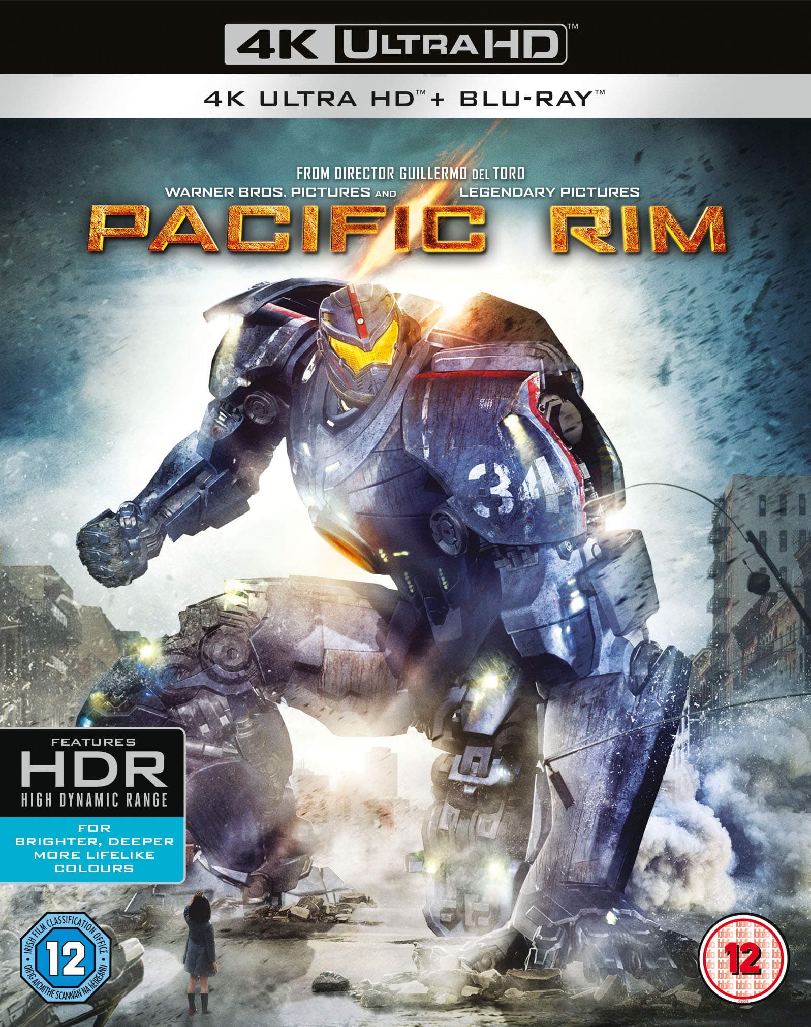 Pacific Rim [4K Ultra-HD] [2013] [Blu-ray] [2016] [Region Free]