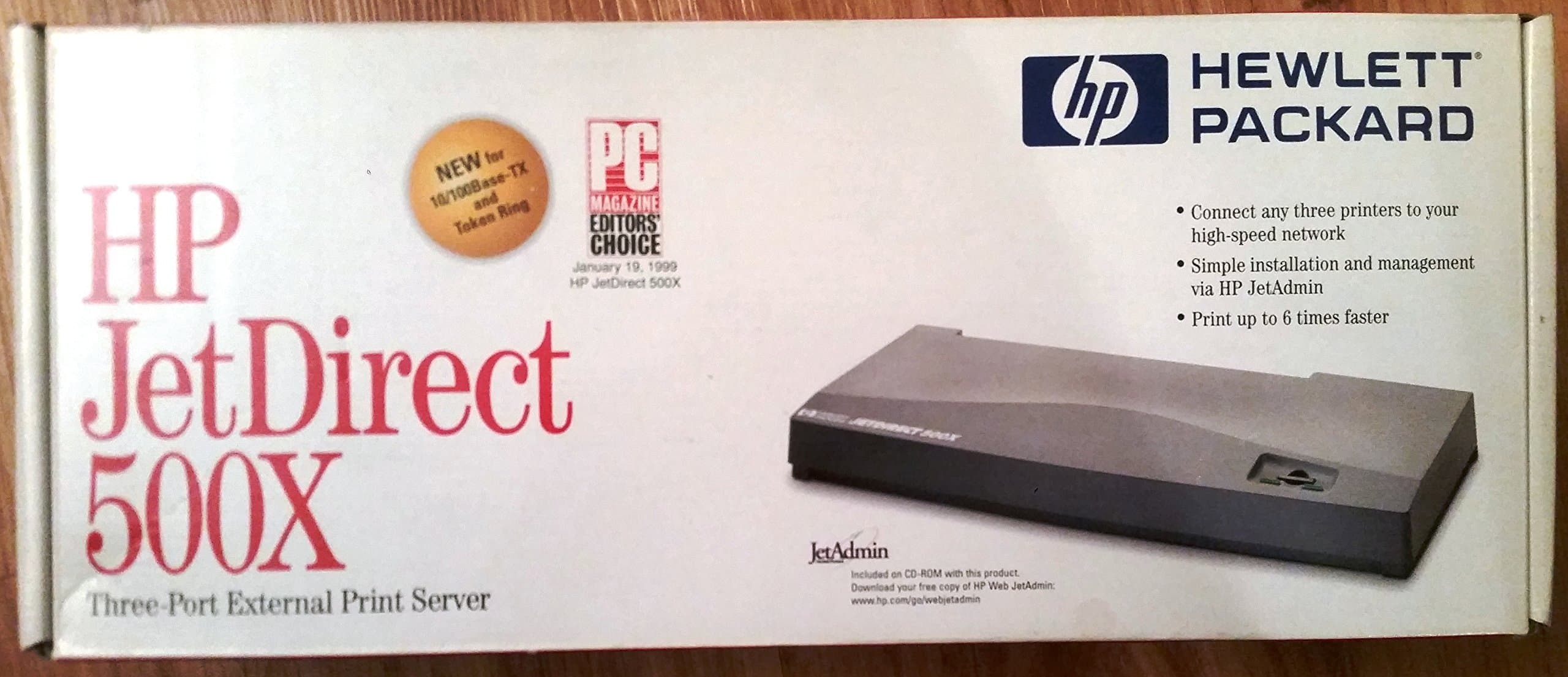 Hewlett Packard JetDirect 500X Series External Print Server