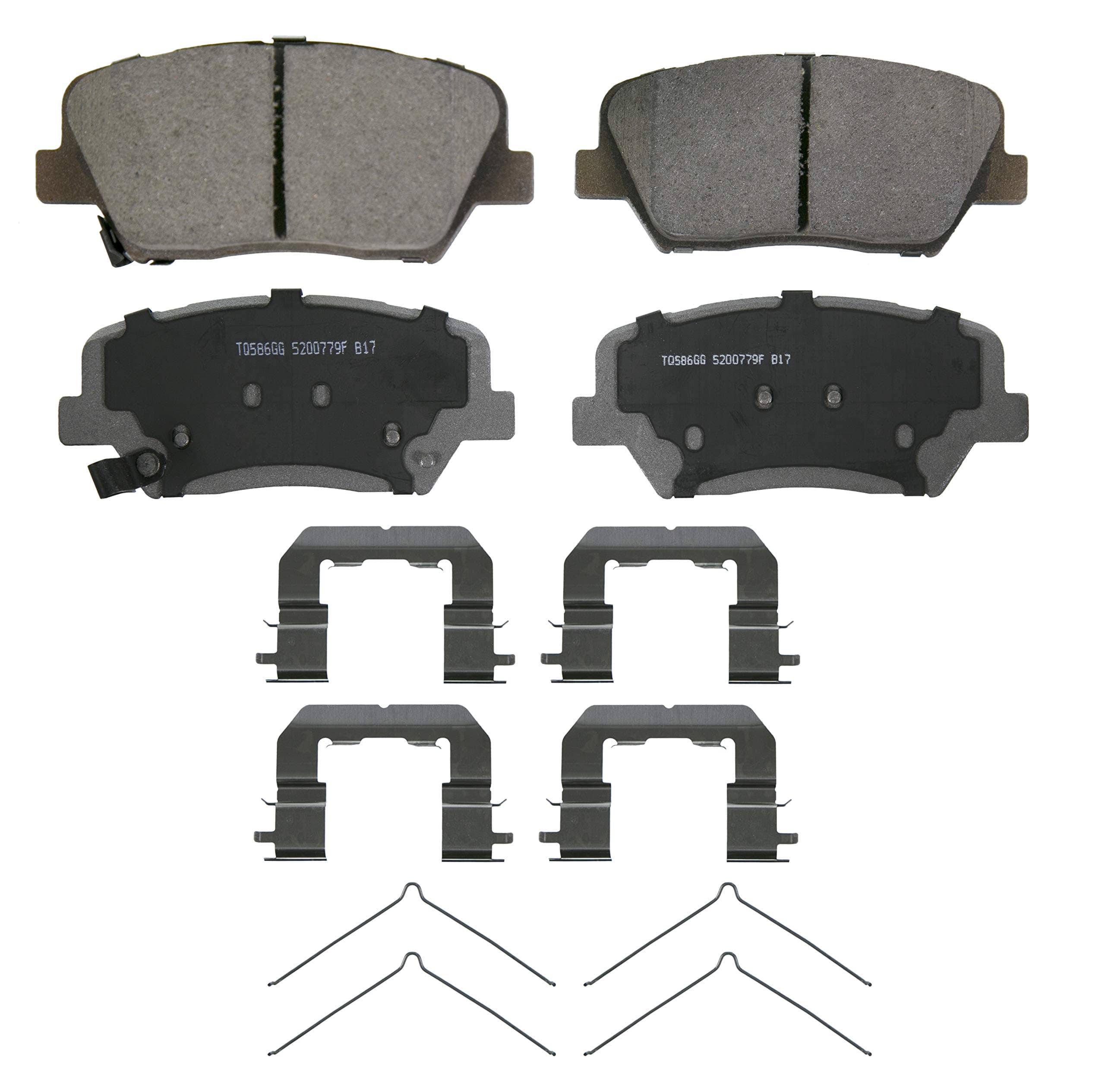 Brake Wagner ThermoQuiet QC1815 Ceramic Disc Brake Pad Set