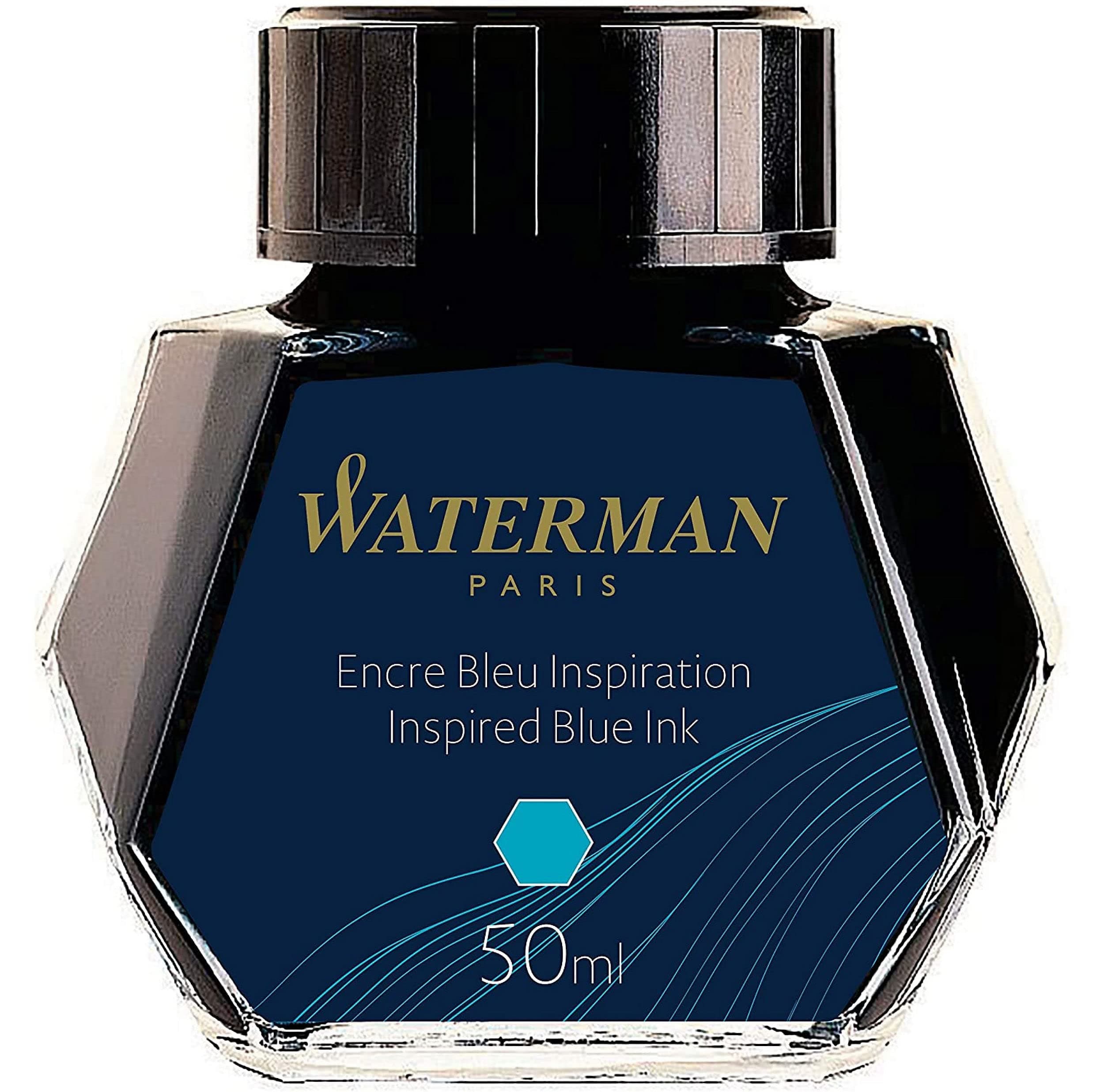 Fountain Pen Ink, Inspired Blue, 50ml Bottle