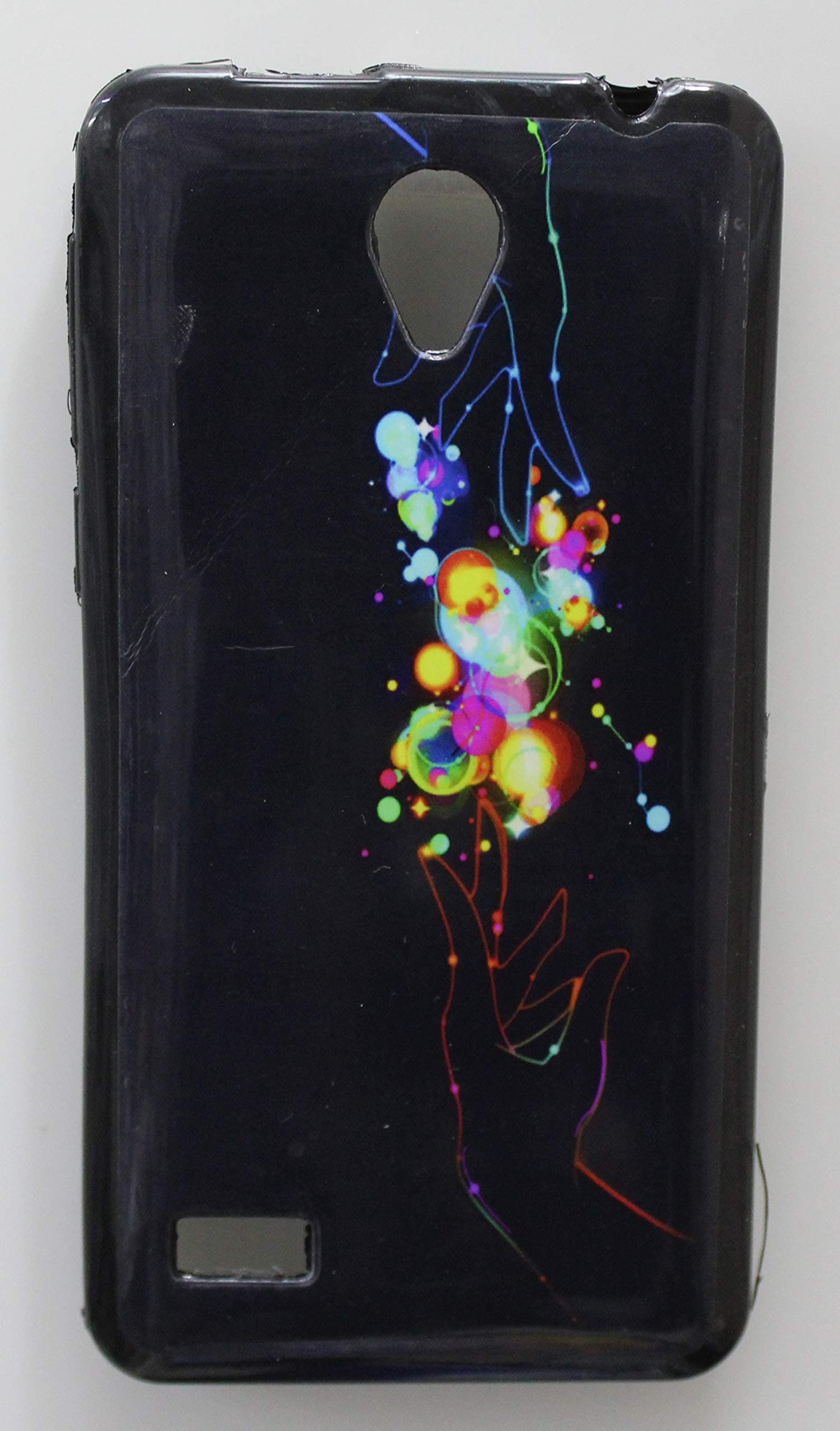 FCS Designer Silicone Back Cover for Panasonic T45 (P-18)