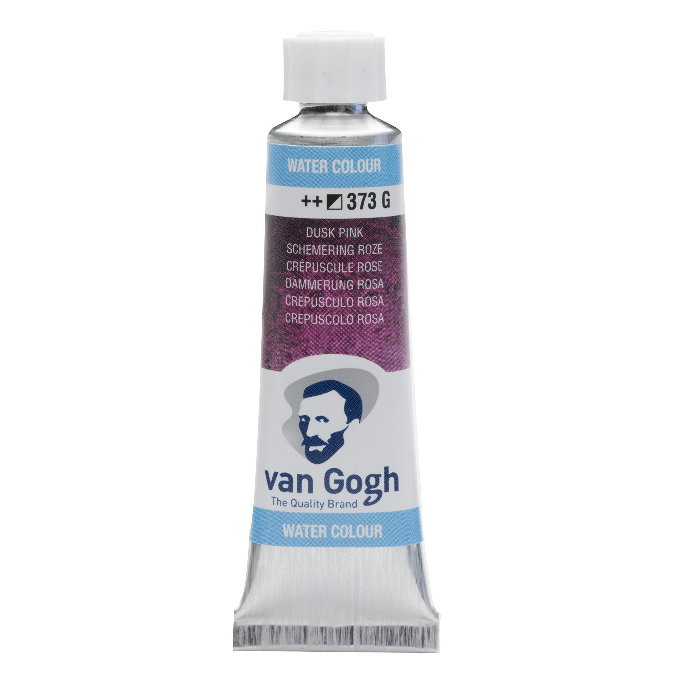 Van Gogh Watercolour Paint, 10ml Tube, Dusk Pink 373