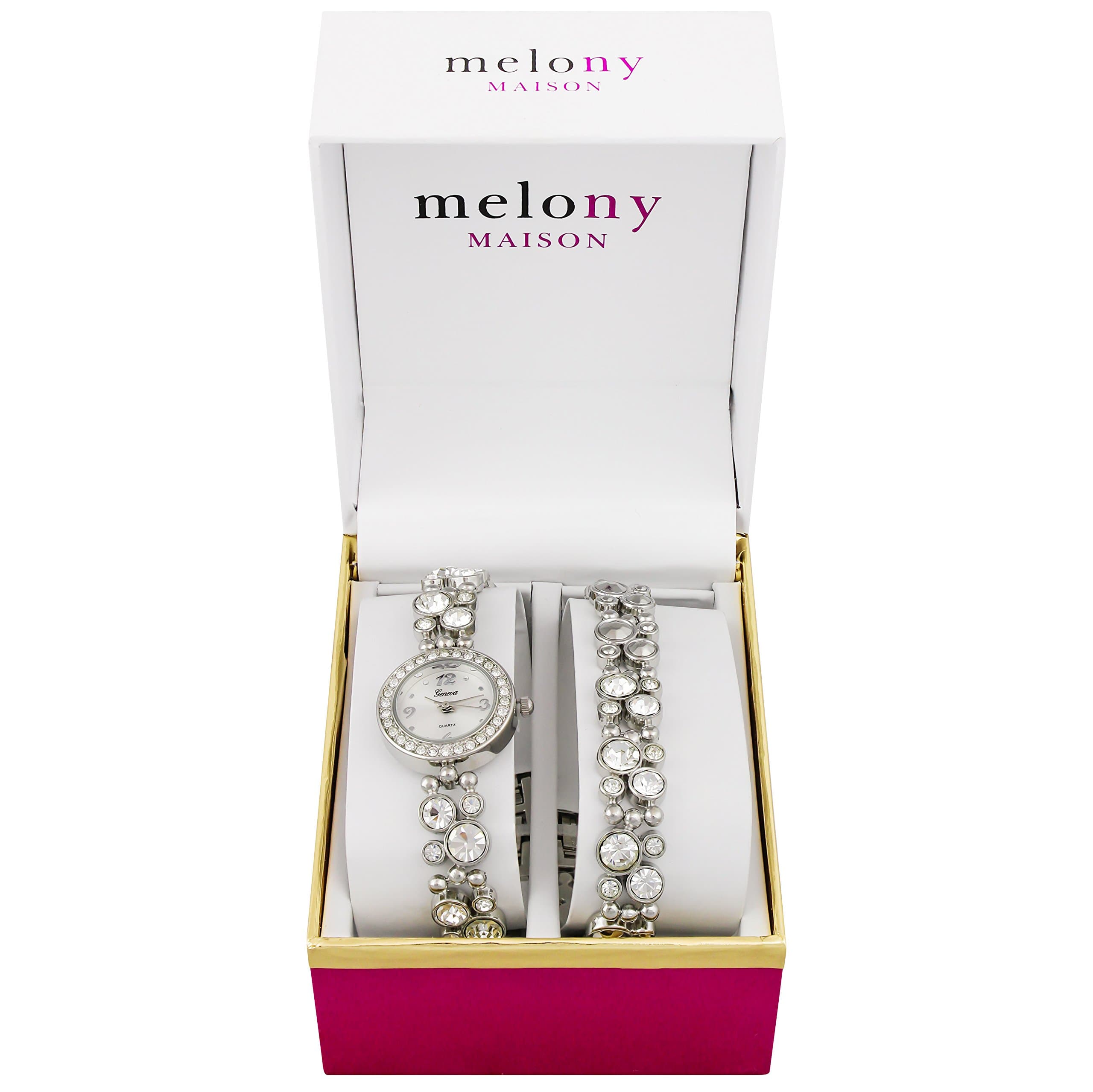 Melony Maison Watch/Bracelet Set in Gift Box