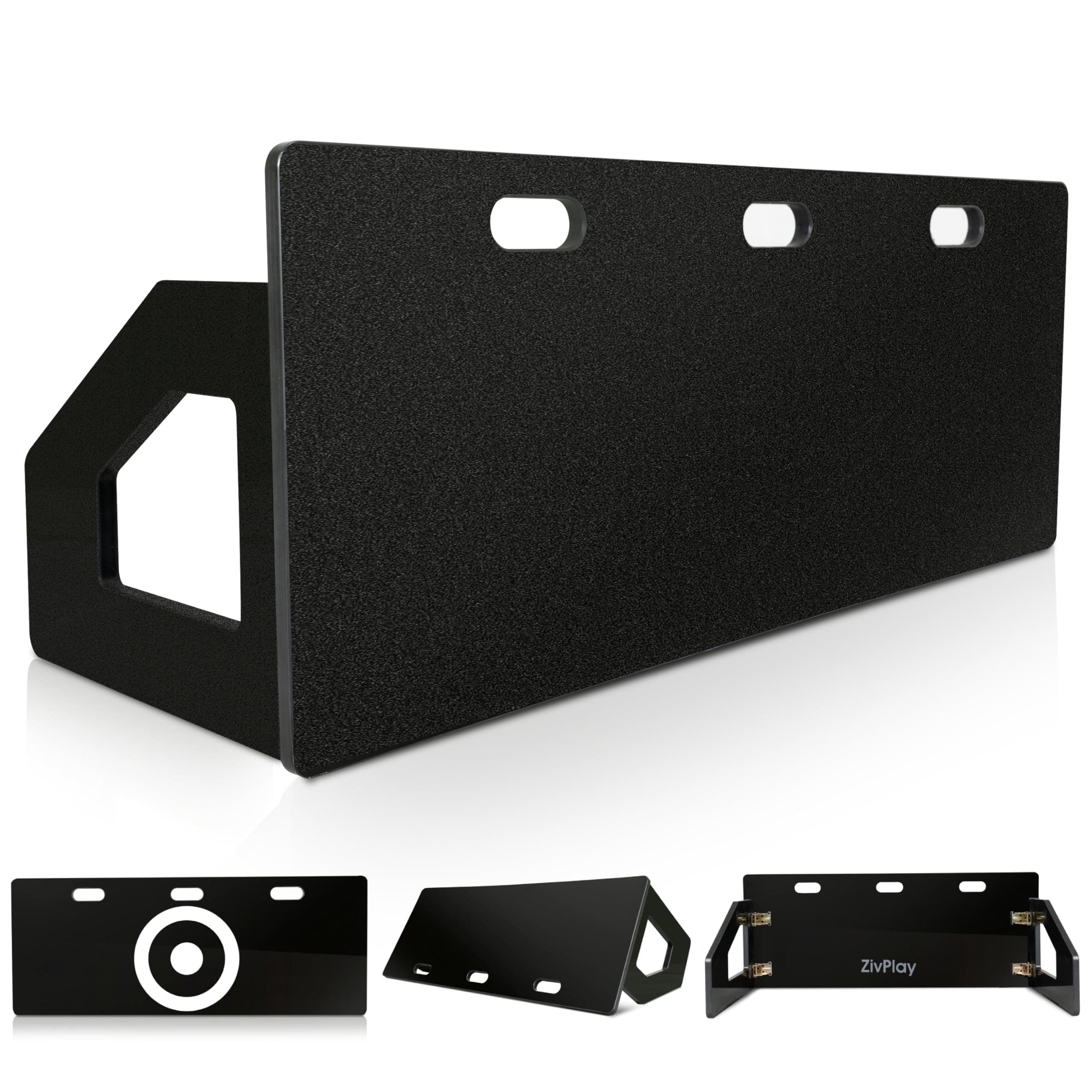 Soccer Rebounder Board Soccer Wall Kick Back Trainer with 2 Rebound Angles for Ball Passing and Bounce Back Training