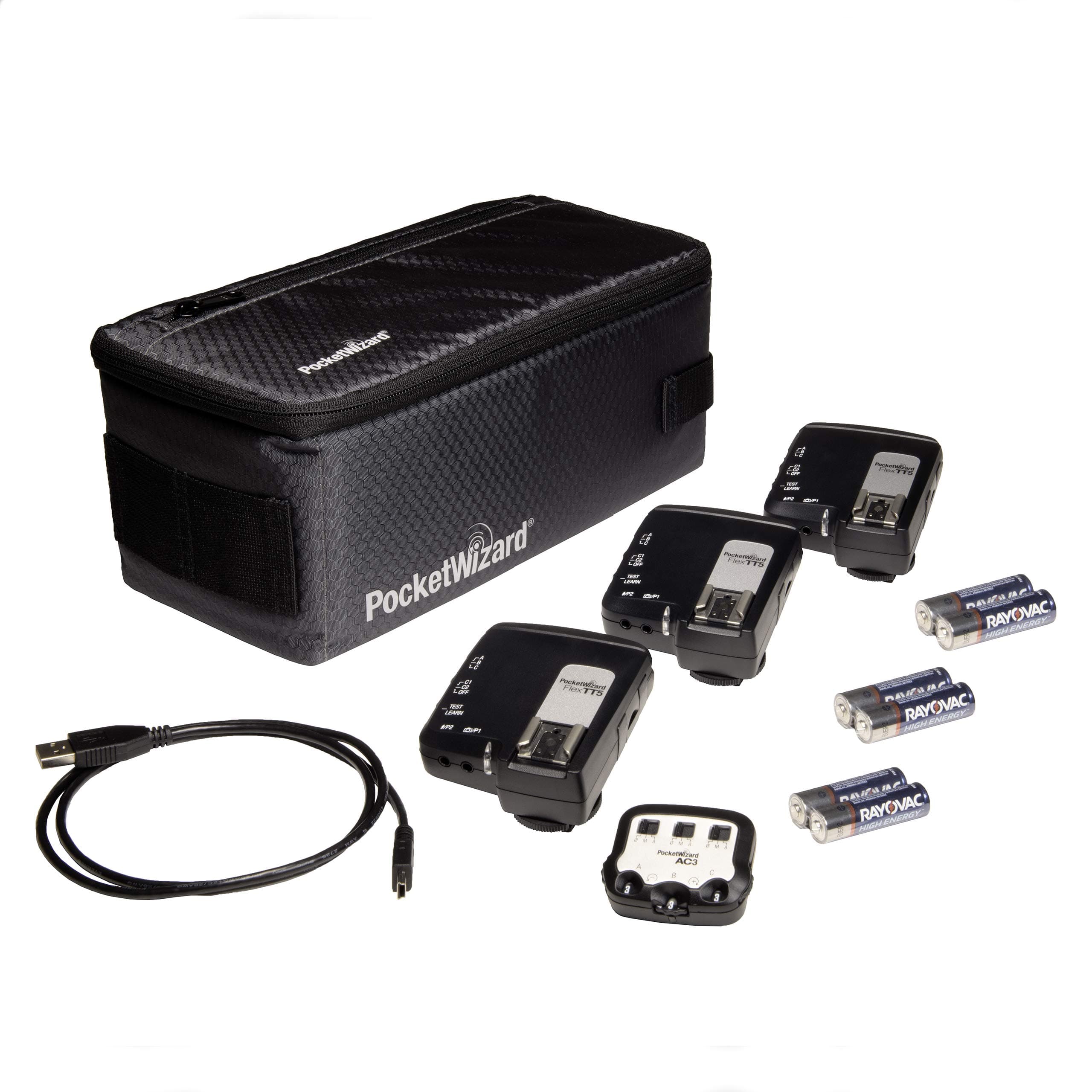 PocketWizard FlexTT5 for Nikon Bonus Kit to Trigger Remote Flashes (TTL or Manual) or Remote Cameras