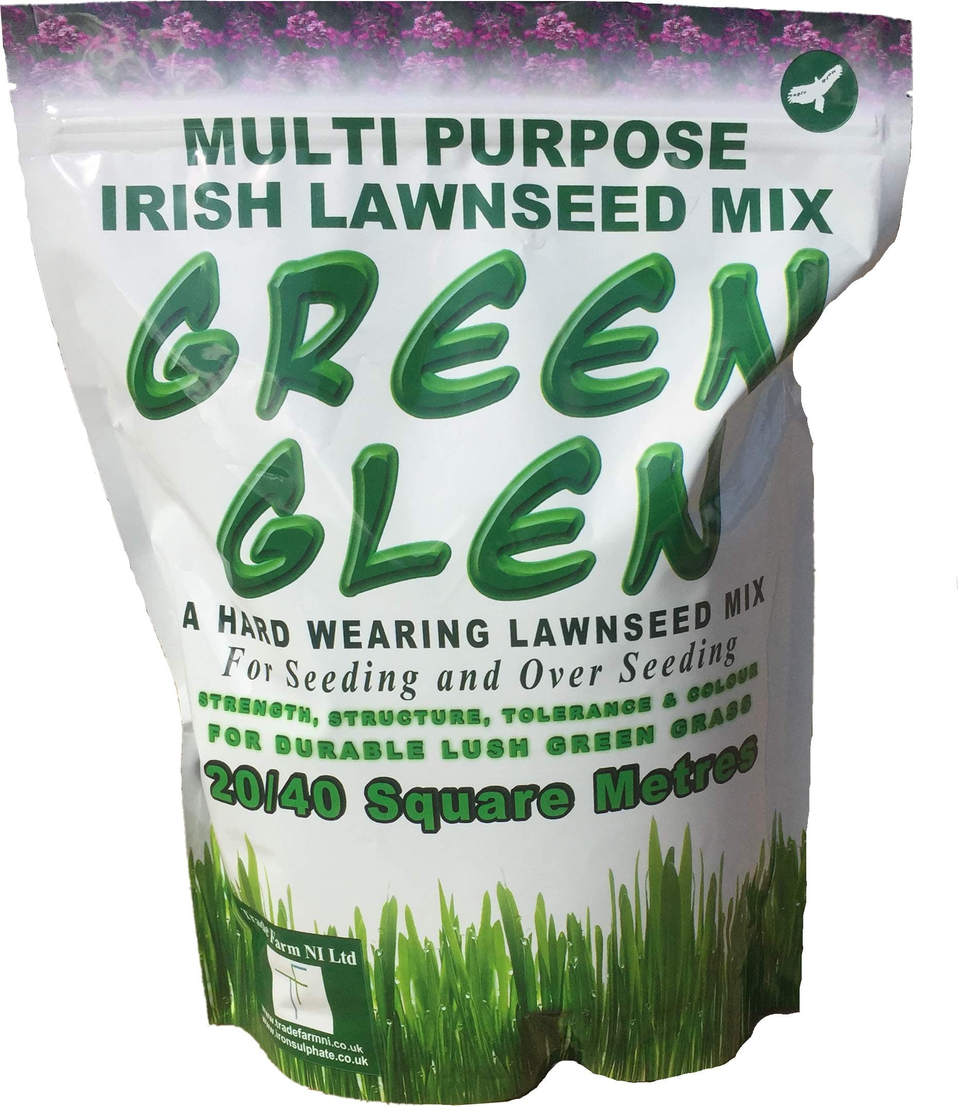 Hard Wearing Grass Seed - Lawn Seed Mix for Hardy Ornamental Lawns, Sports, Amenity, Recreation and Play Areas.