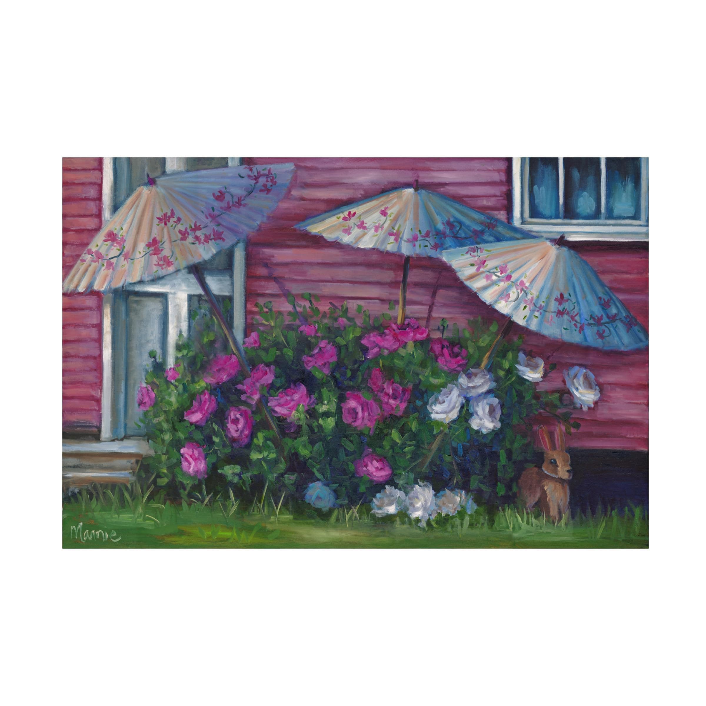 Marnie Bourque 'Fashionably Shady' Canvas Art