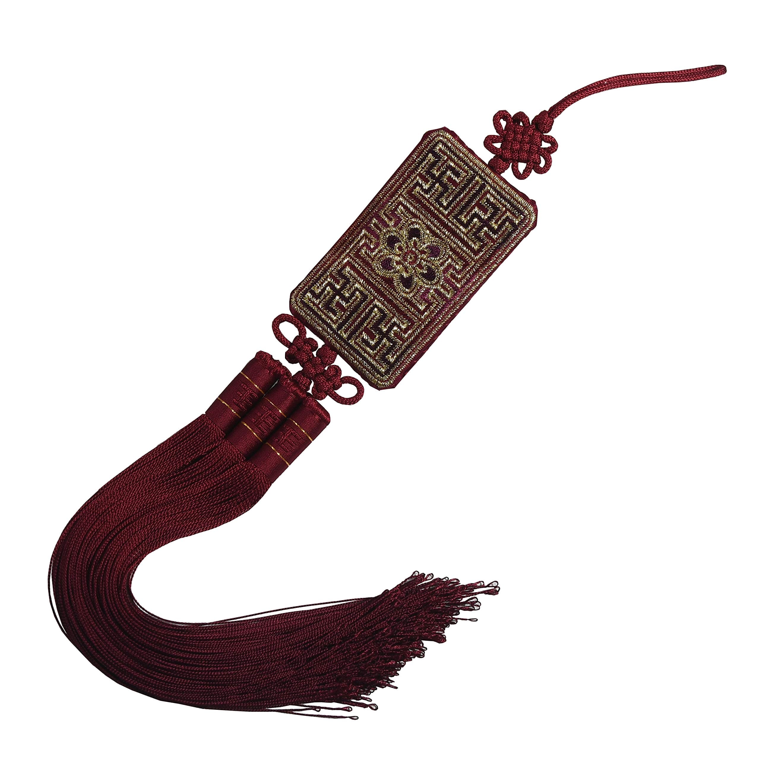 Norigae Korean Traditional Hanbok Handmade Fashion Tassel for Women 노리개 N035 Purple