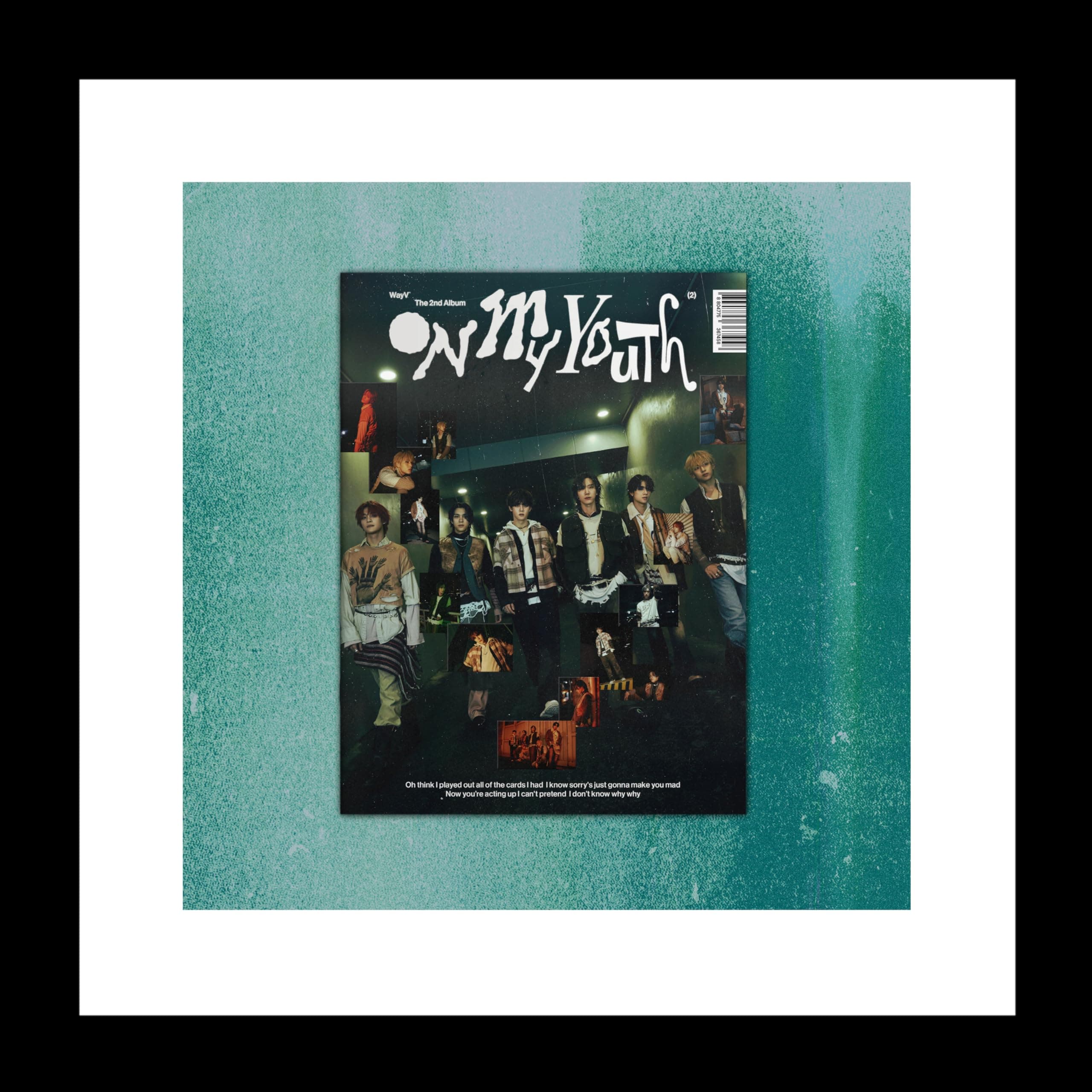 WayV On My Youth 2nd Album Contents+Photocard+Tracking Sealed (PHOTOBOOK Version)