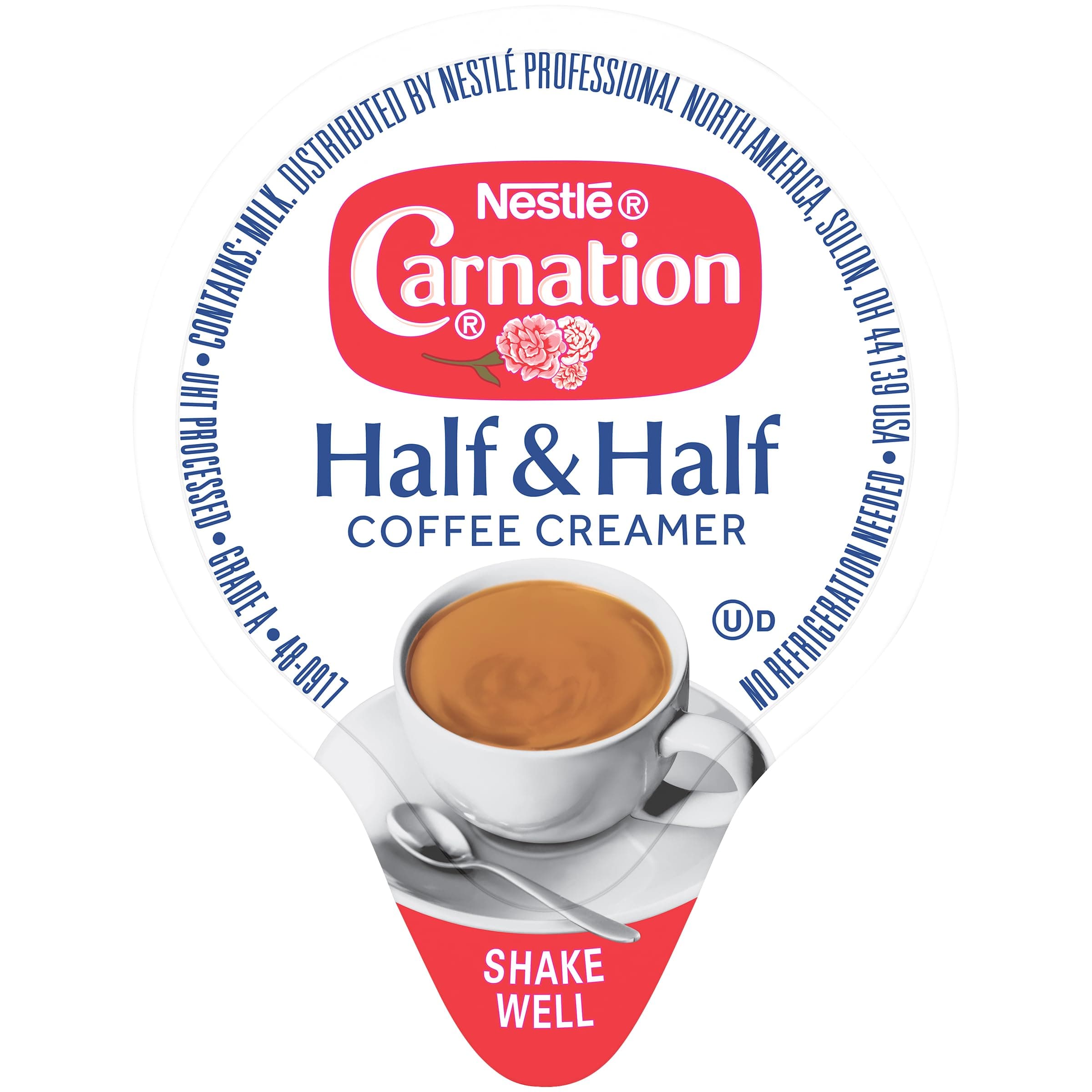 Carnation Half and Half Liquid Creamer Singles