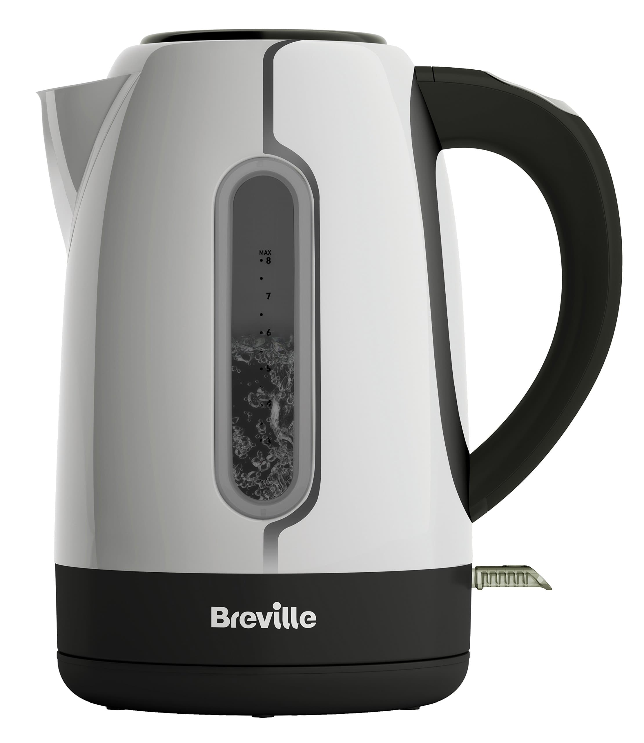 Breville VKJ954 Vista Polished Stainless Steel Jug Kettle, 1.7 L, Silver