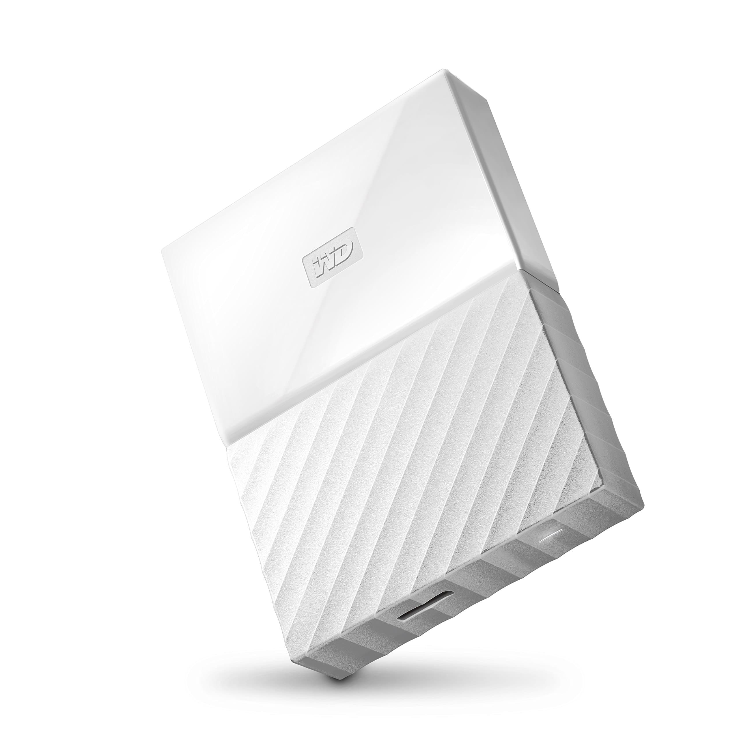 Western Digital WDBYFT0020BWT-WESN TB My Passport Portable Hard Drive - White