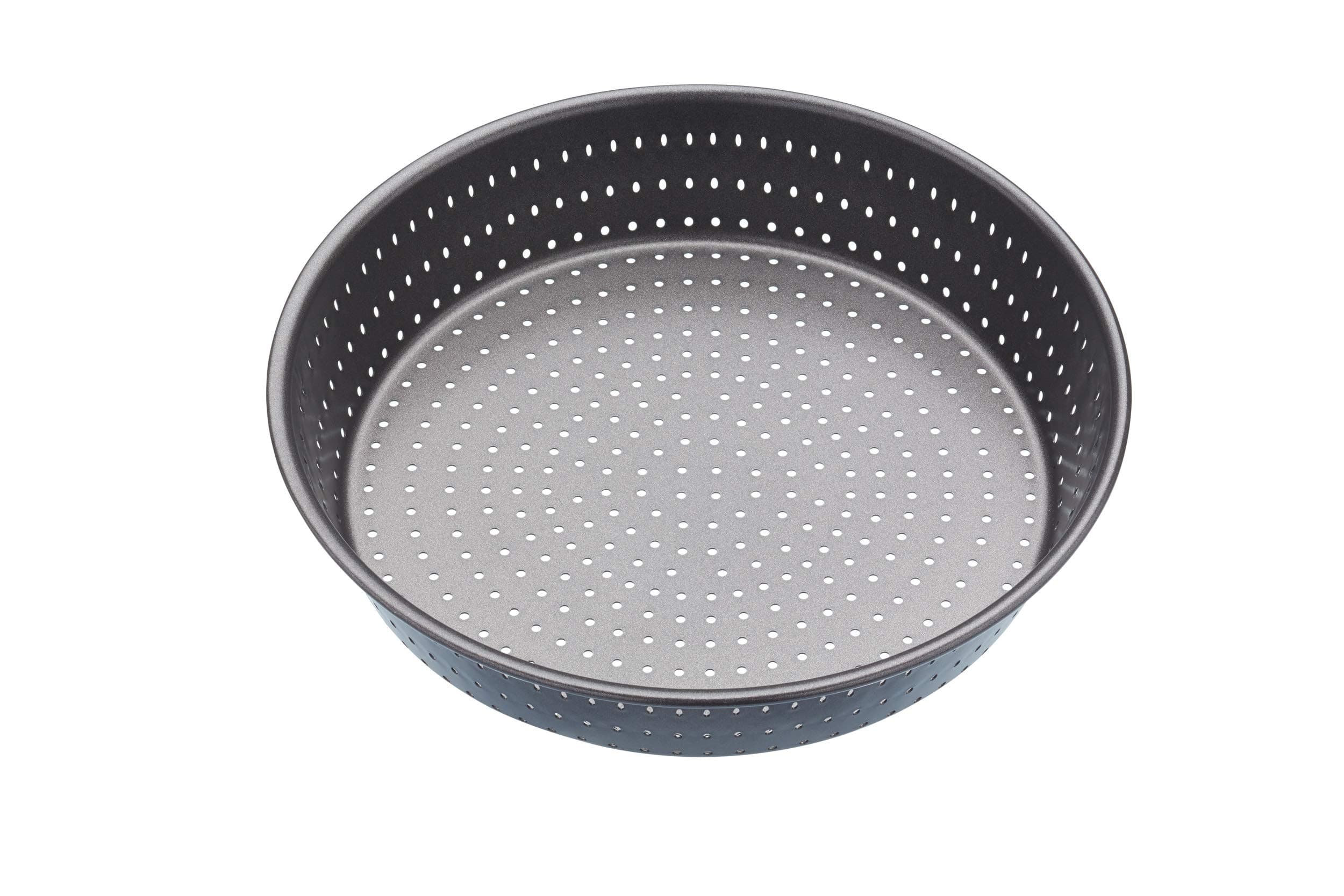 Master Class Crusty Bake Non-Stick Deep Pie Pan/Tart Tin, 23X5cm, Sleeved - Grey