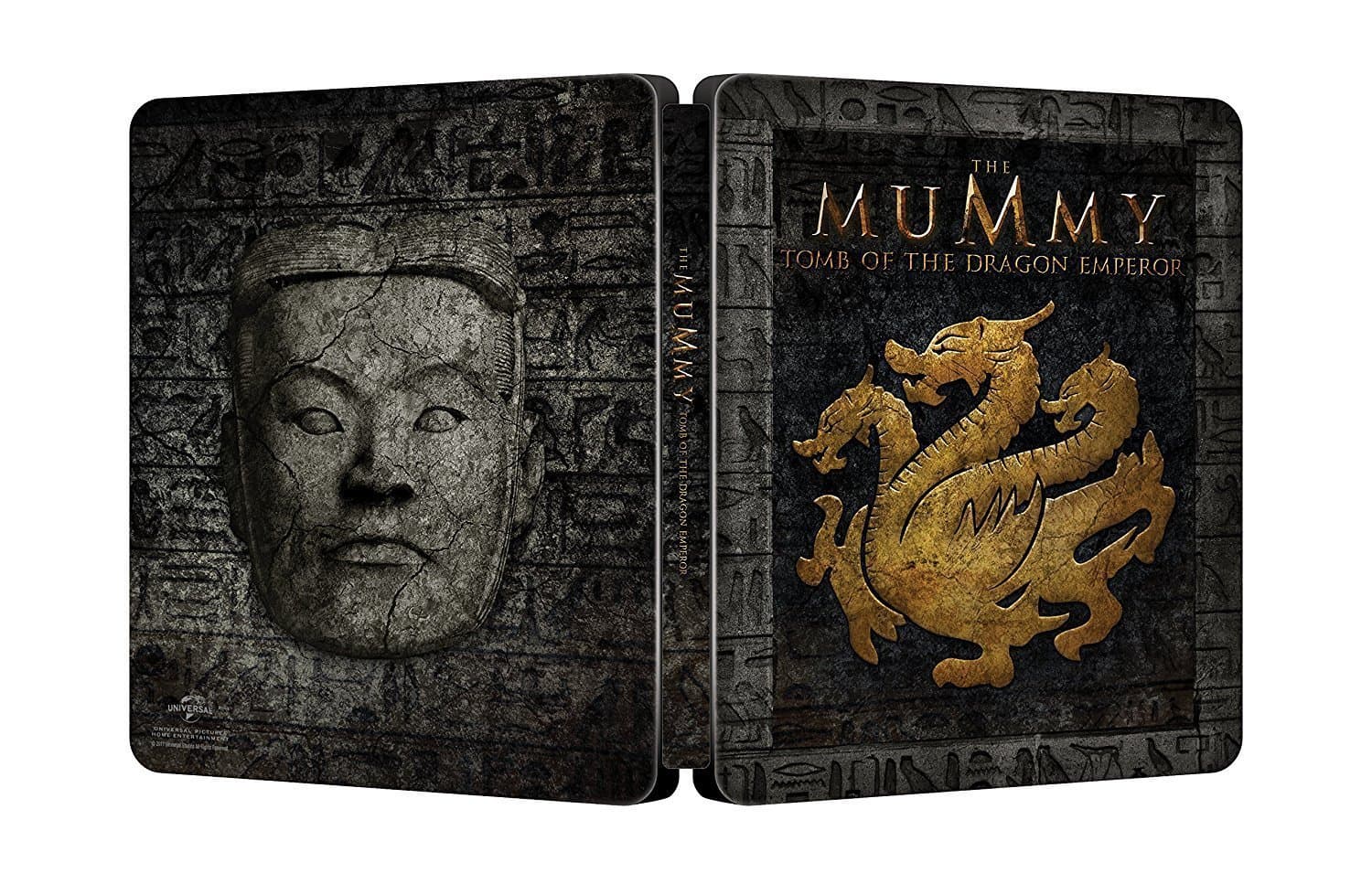 The Mummy 3 Tomb of the Dragon Emperor Limited Edition Exclusive Steelbook Blu-ray Region Free (import)
