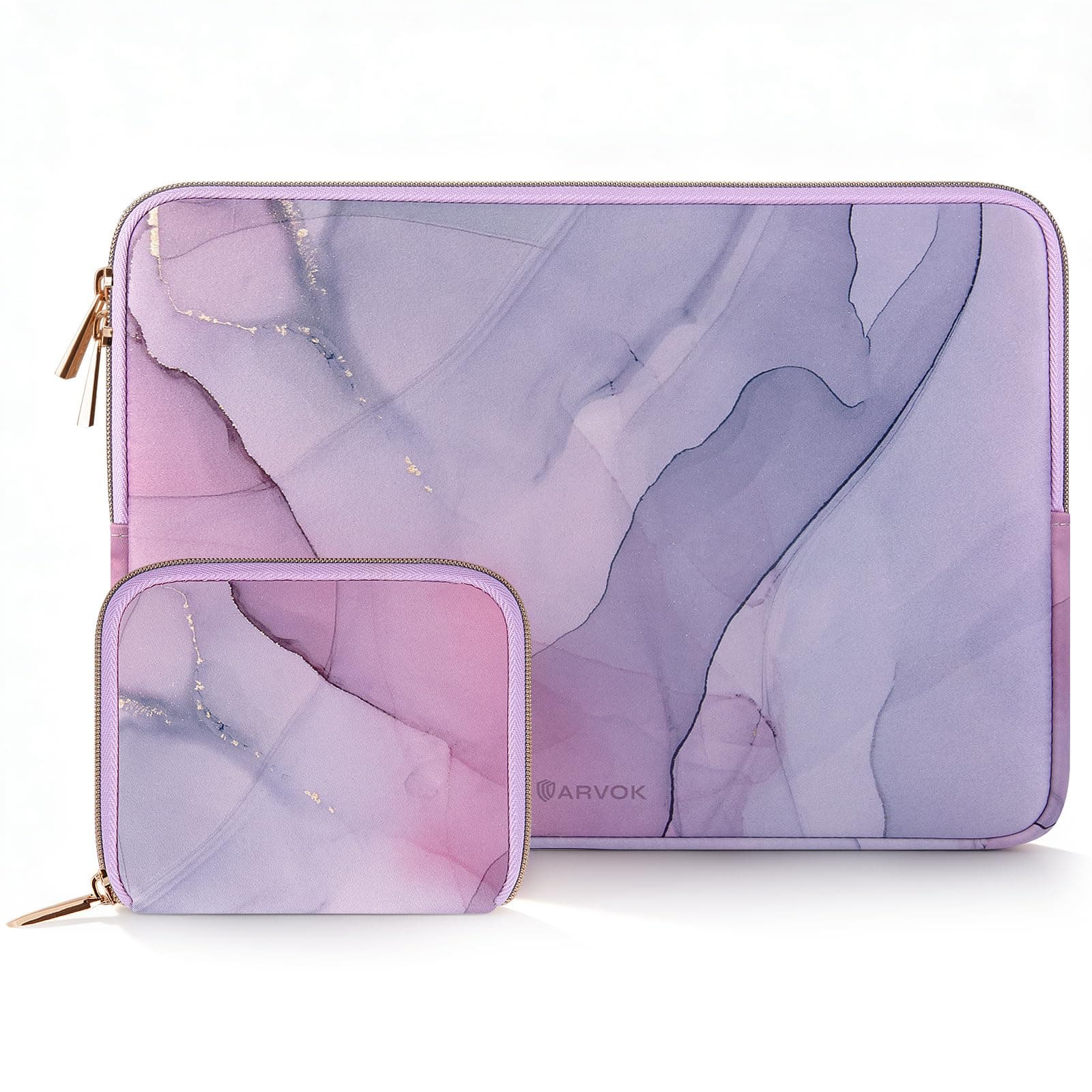 15 15.6 16 inch Laptop Sleeve Case Set for MacBook Air/Pro15/16,Water-Resistant Notebook Computer Tablet Pouch Cover Case with Accessory Pouch for Samsung HP MacBook Dell Lenovo ASUS Acer