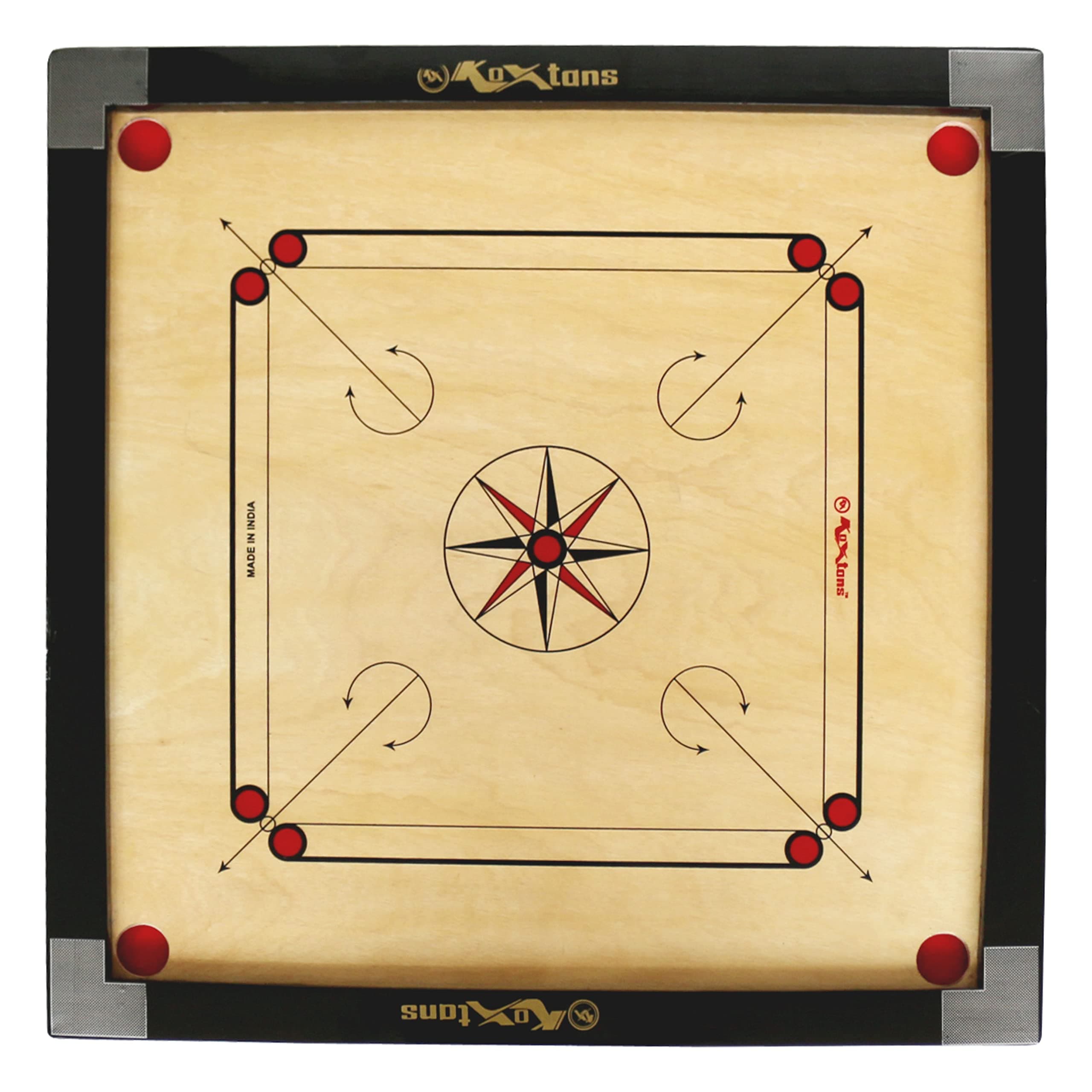 Carrom Board Full Size (Super), Brown